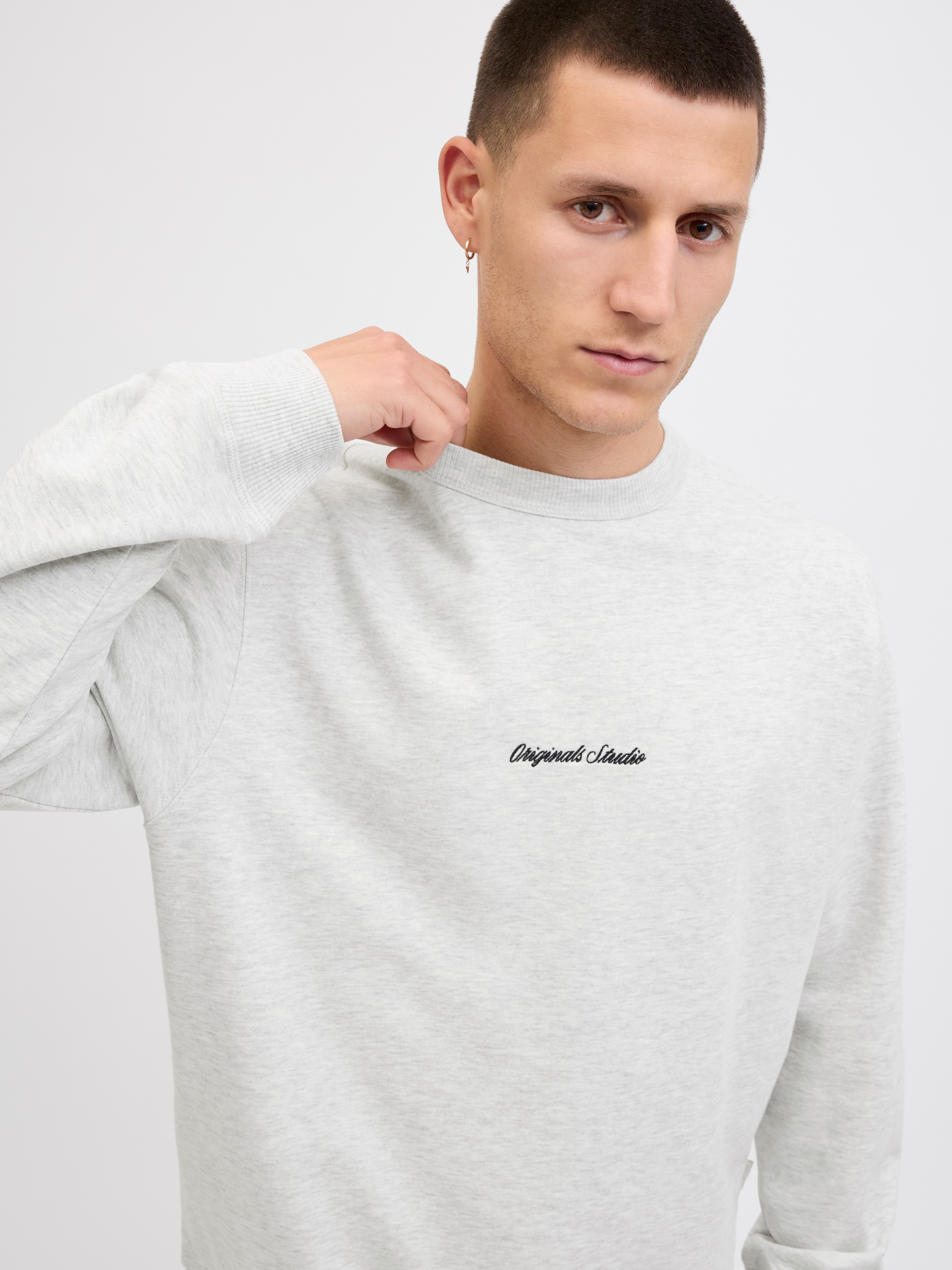 Jack & Jones Sweatshirt »JORNORREBRO EMB SWEAT CREW NOOS«
