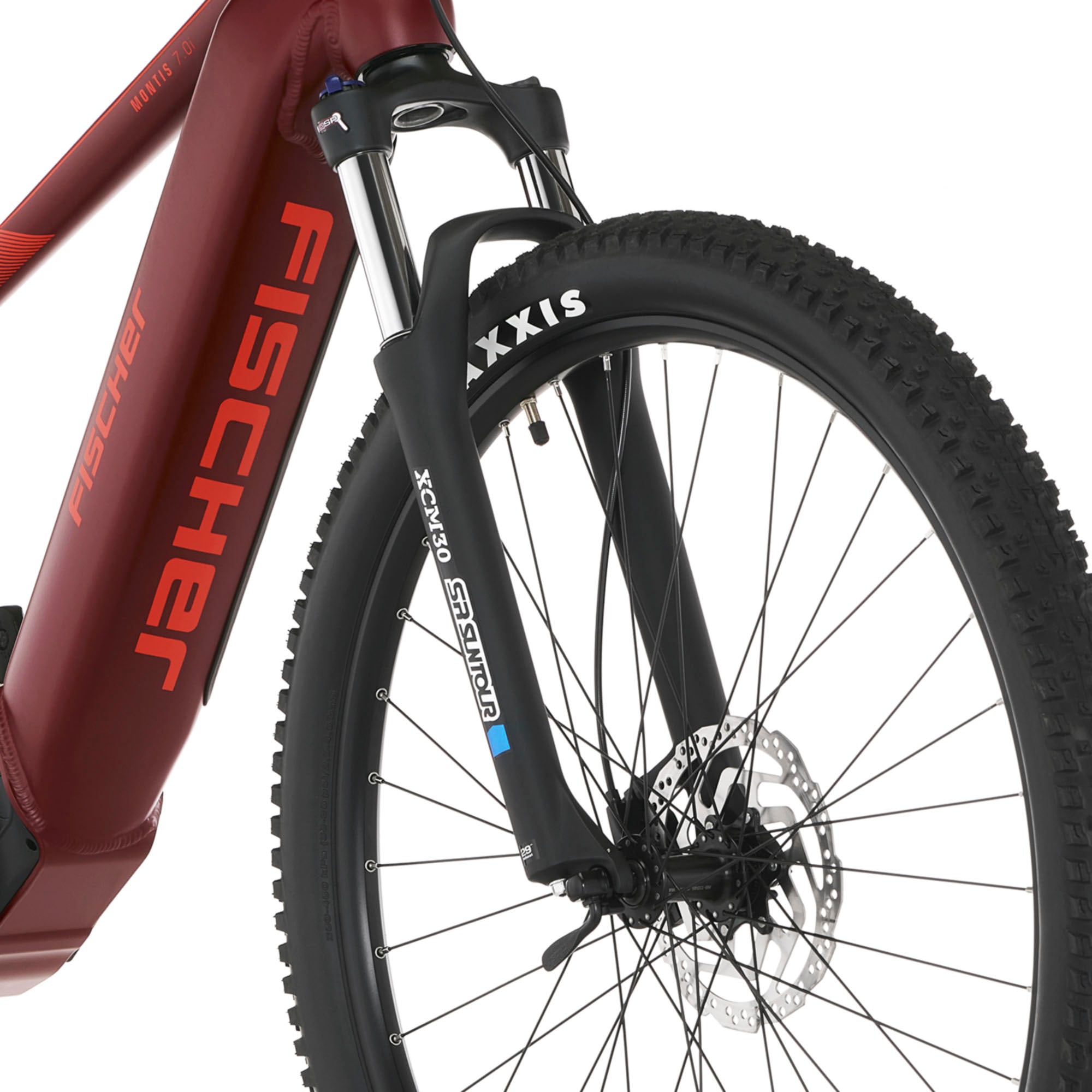 FISCHER Fahrrad E-Bike »MONTIS 7.0I 630«, 12 Gang, SRAM, SX 11-50, Mittelmotor 250 W, (Schloss), Pedelec, Elektrofahrrad für Damen u. Herren, MTB