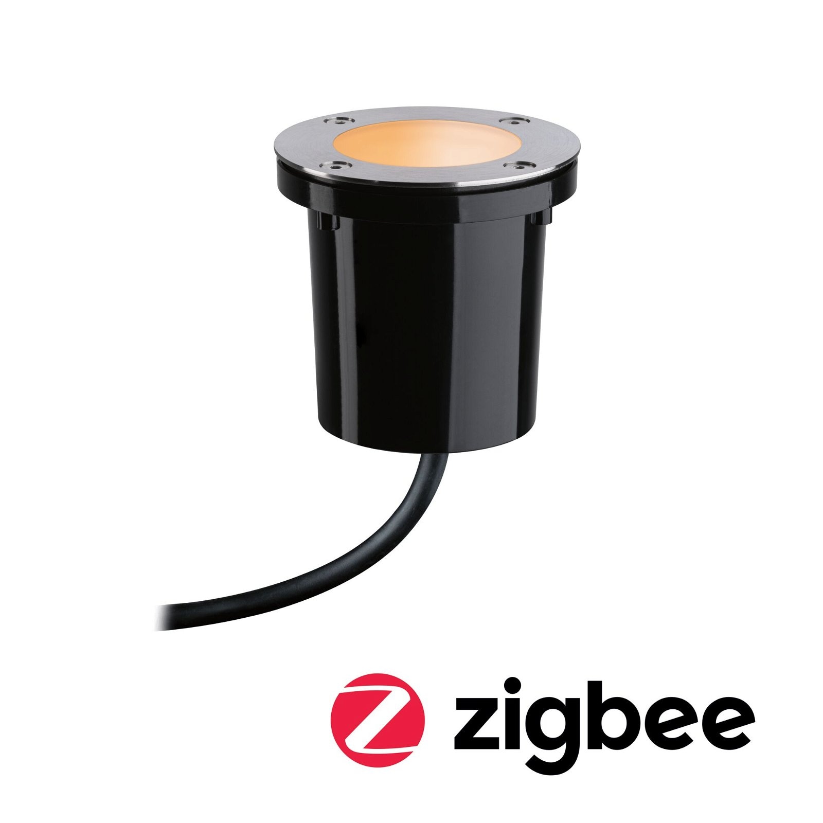 LED Einbauleuchte »Plug & Shine Bodeneinbauleuchte Goldlicht Einzelspot IP65 4,6W...