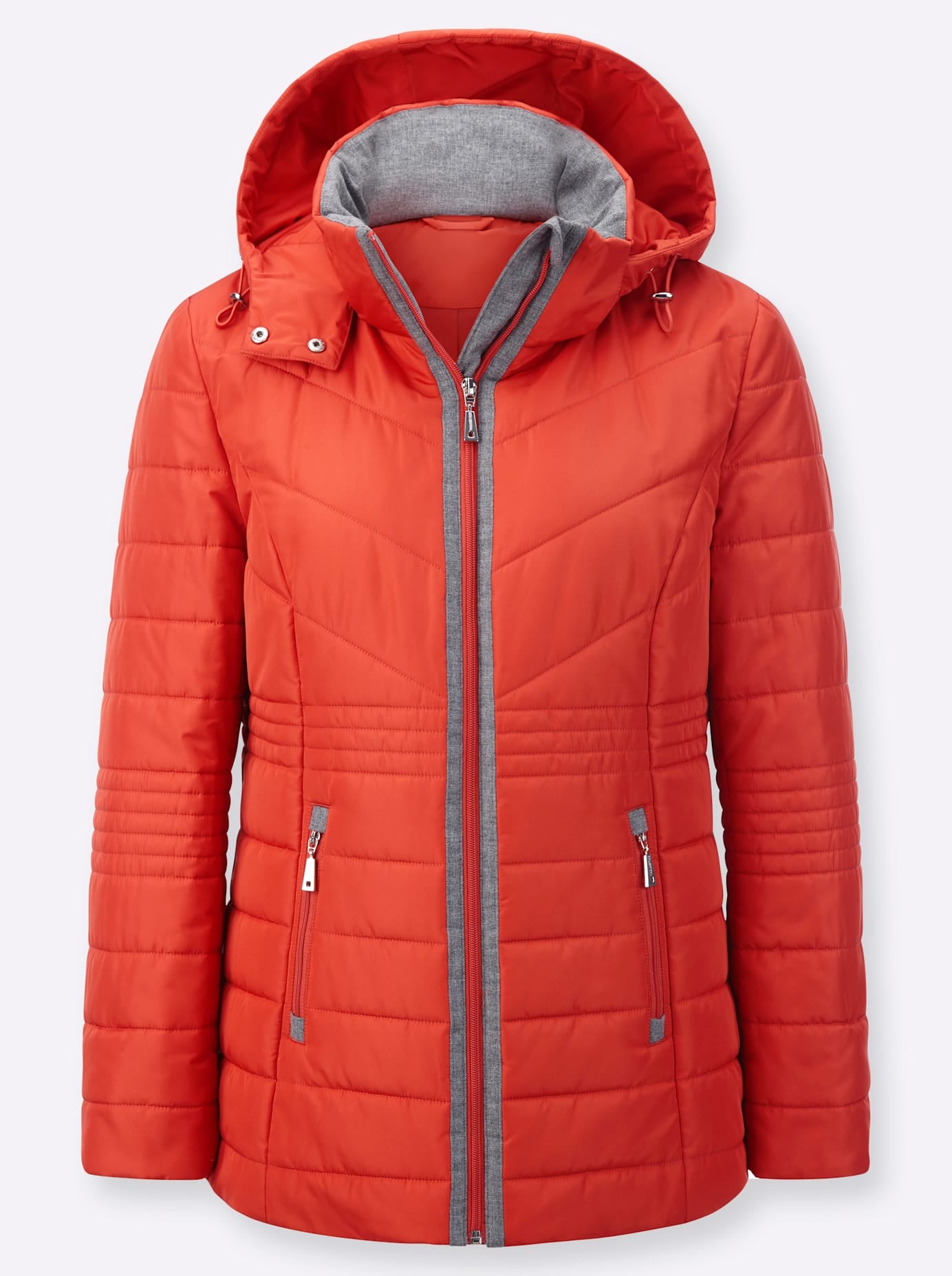 Casual Looks Steppjacke, mit Kapuze