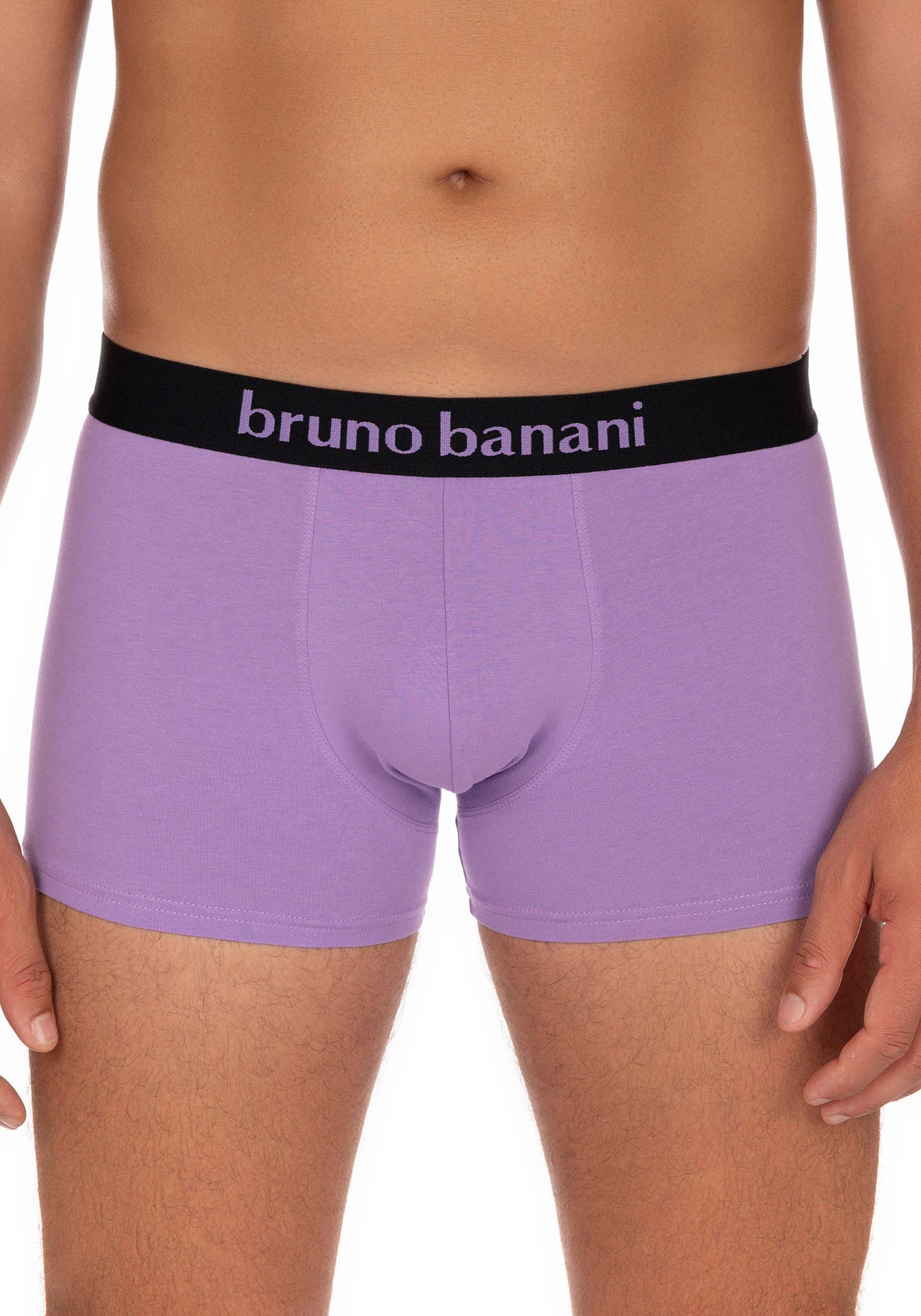 Bruno Banani Boxer, (2er Pack), mit kontrastreichem Logobund
