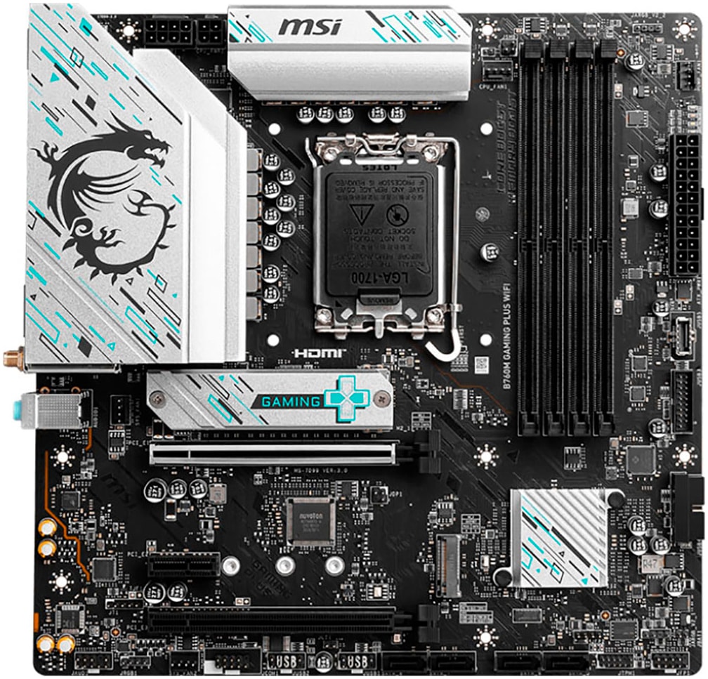 Mainboard »B760M GAMING PLUS WIFI«