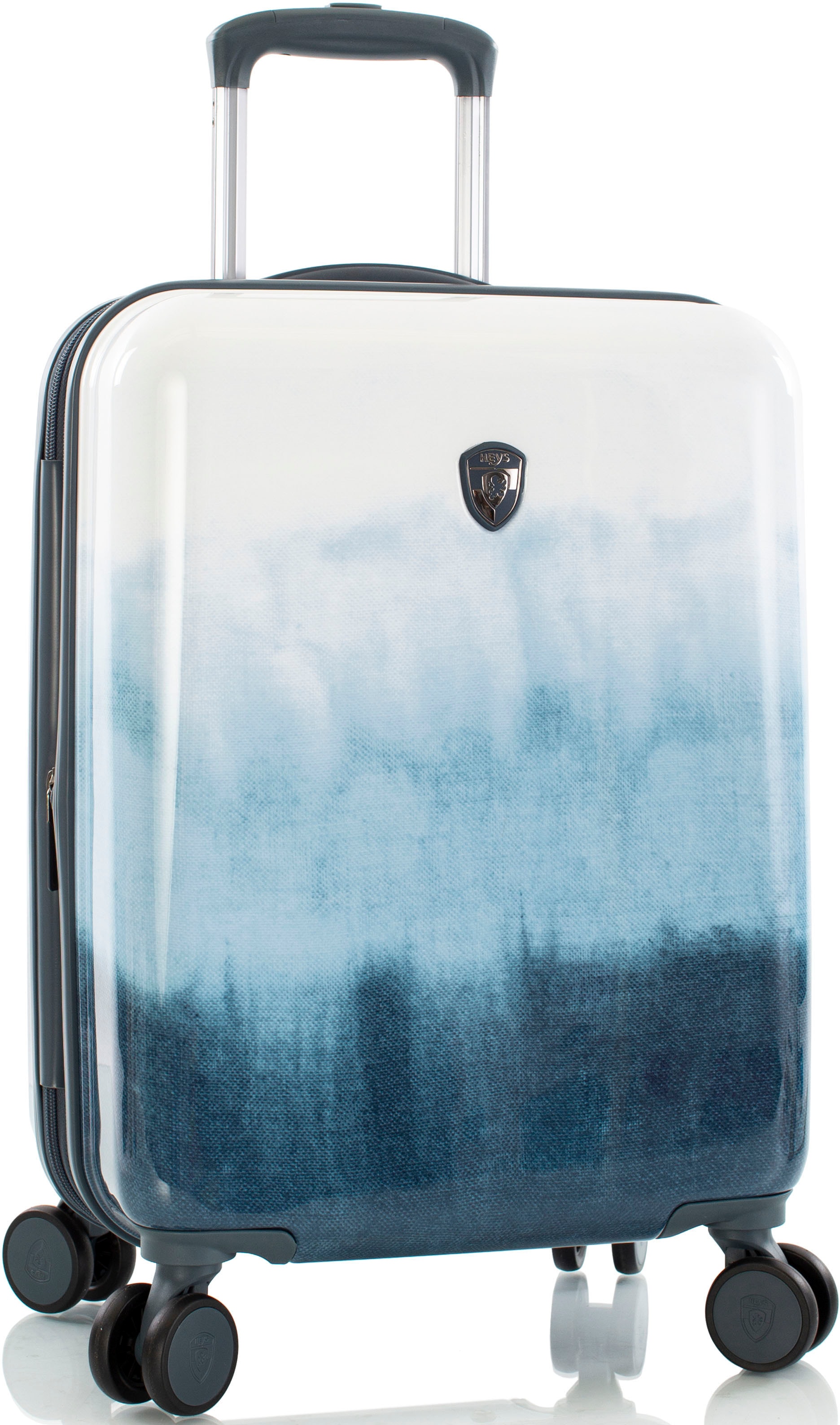 Hartschalen-Trolley »Tie-Dye blau, 53 cm«, 4 St. Rollen, Heys x Joachim Llambi...