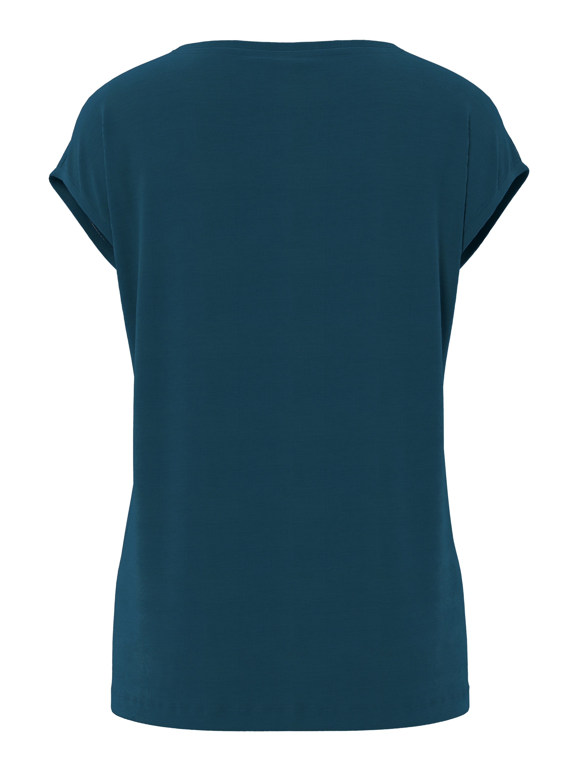 pieces Kurzarmshirt »PCKAMALA TEE NOOS BC« Materialmix, regular fit