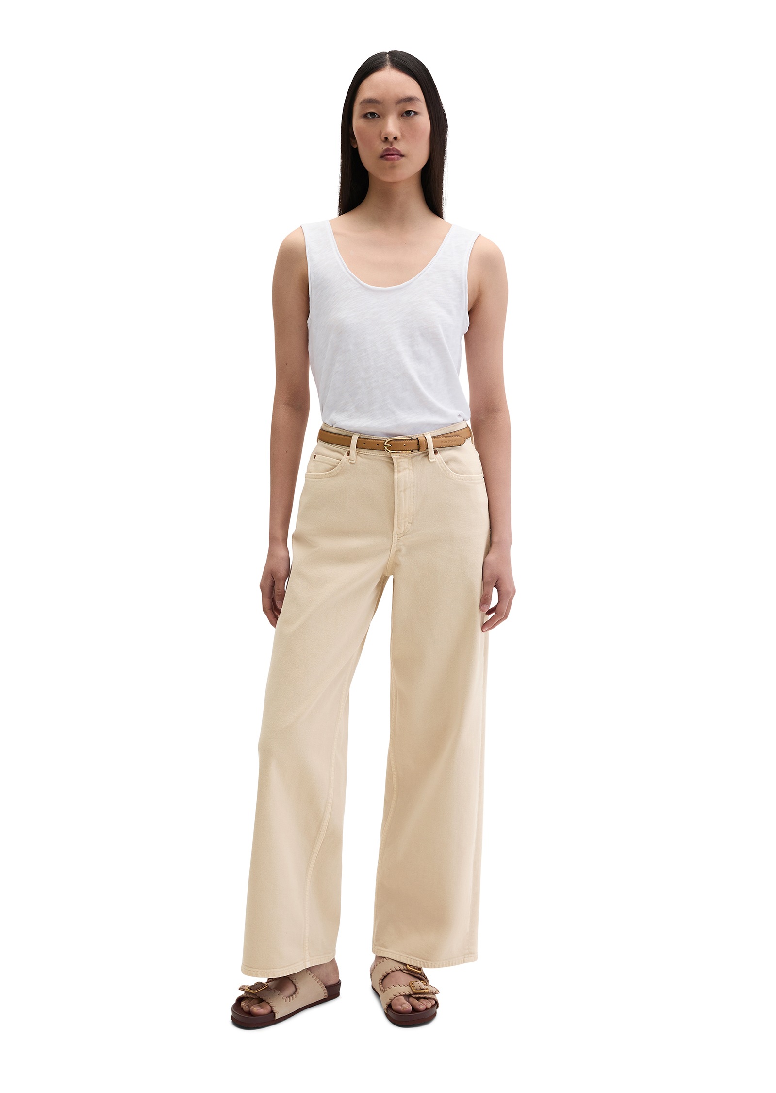 Marc O'Polo Shirttop regular aus Slub-Jersey