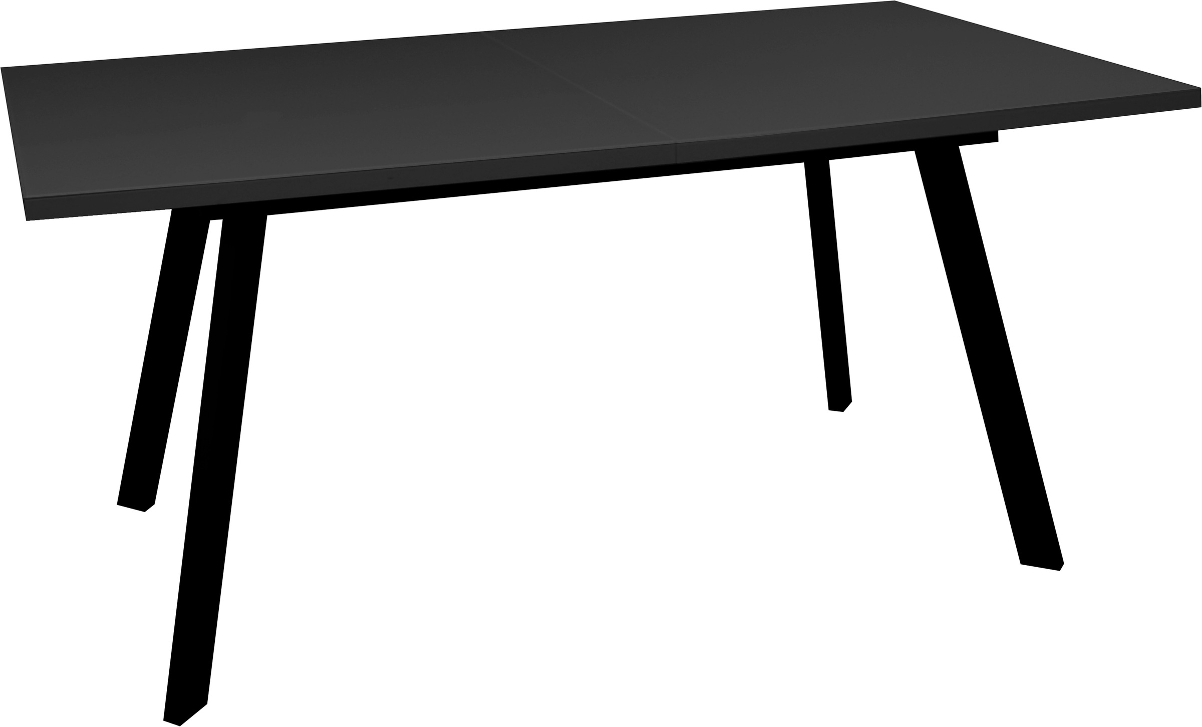 Mäusbacher Esstisch »Imola TOPSELLER!«, Mäusbacher Esstisch, Breite 160 cm, mit Glasoberplatte, 4 Metallfüße