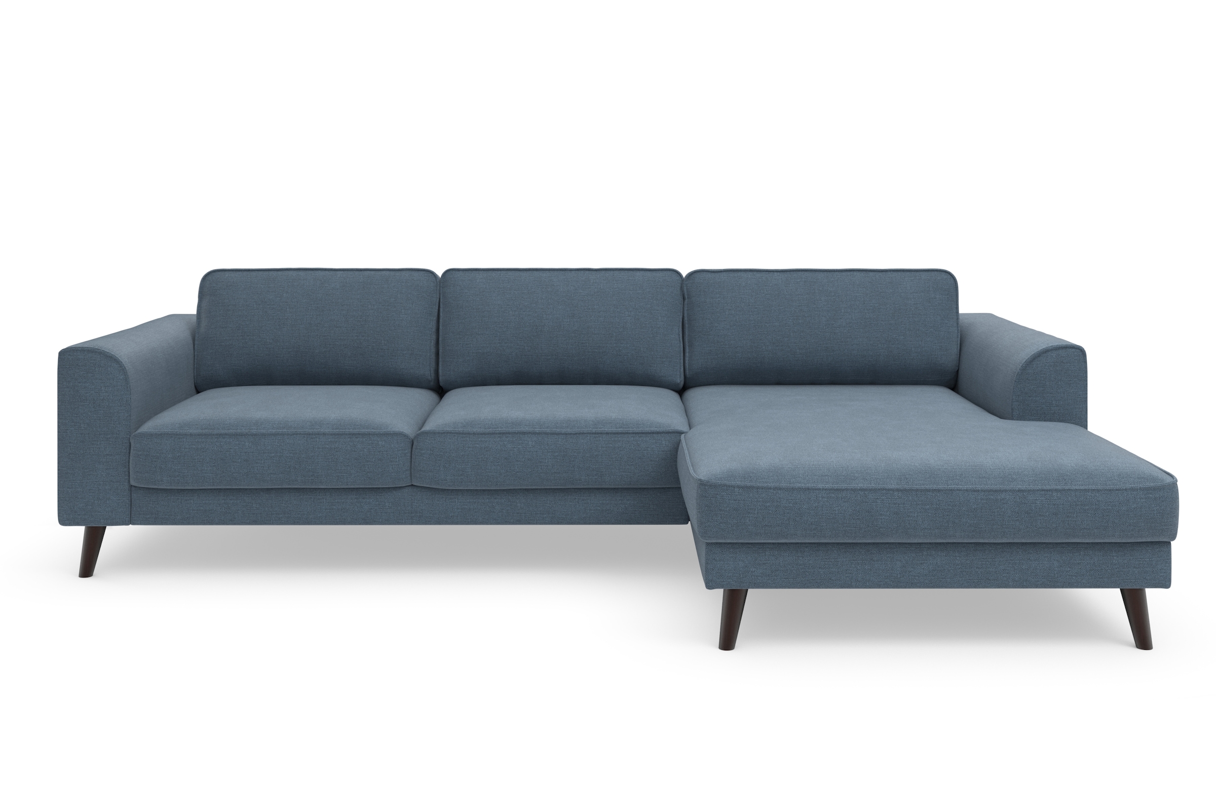 TRENDMANUFAKTUR Ecksofa »Lumber Jack, elegantes Designsofa, zeitlos modern, hoher Sitzkomfort«, wahlweise mit Bettfunktion u. Bettkasten, L-Form