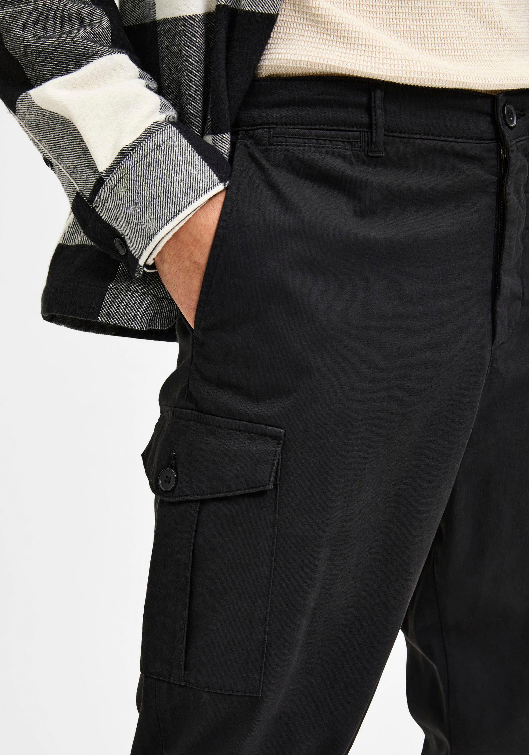 SELECTED HOMME Cargohose »WICK CARGO PANT«