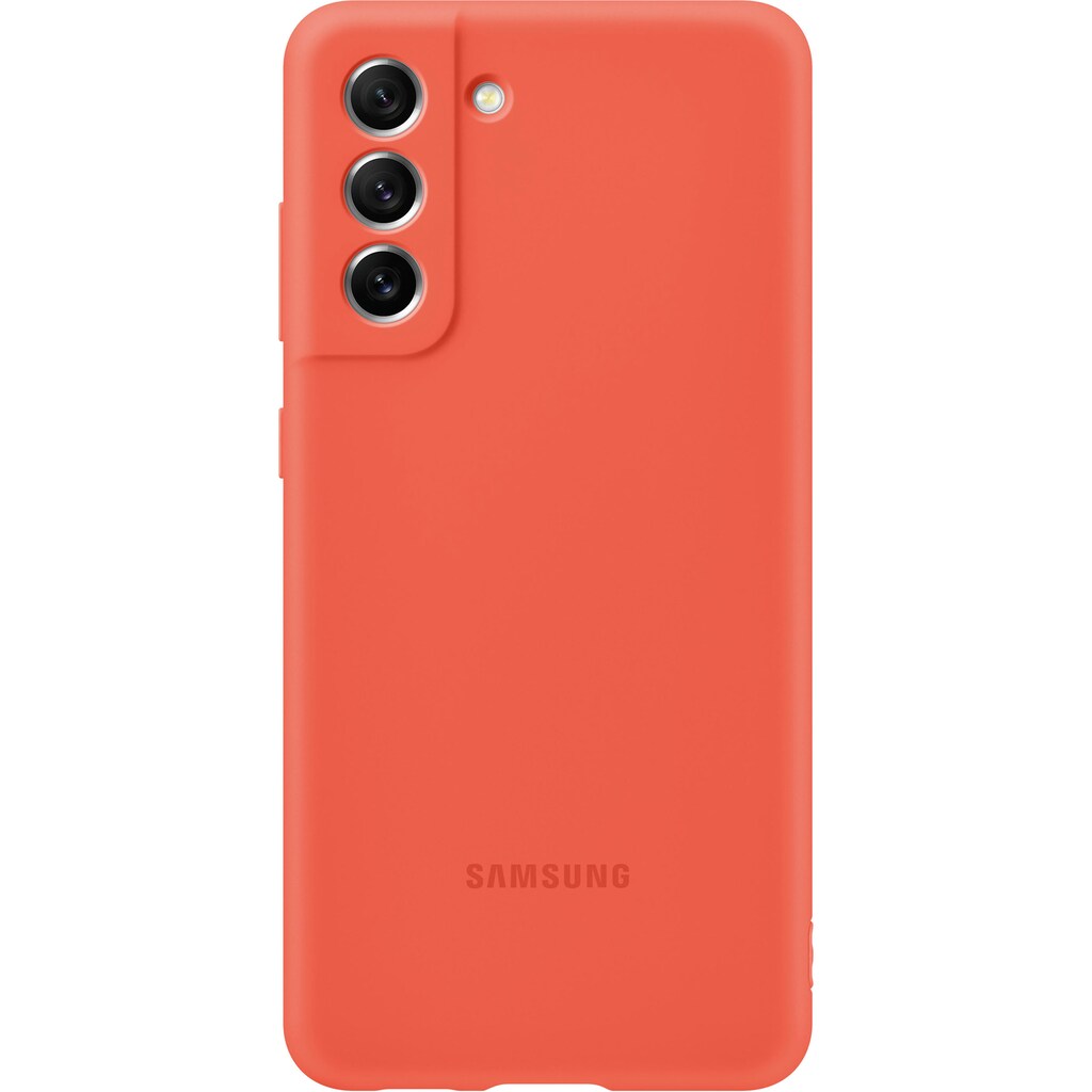 Samsung Backcover »Silicone Cover für Galaxy S21 FE«, Galaxy S21 FE