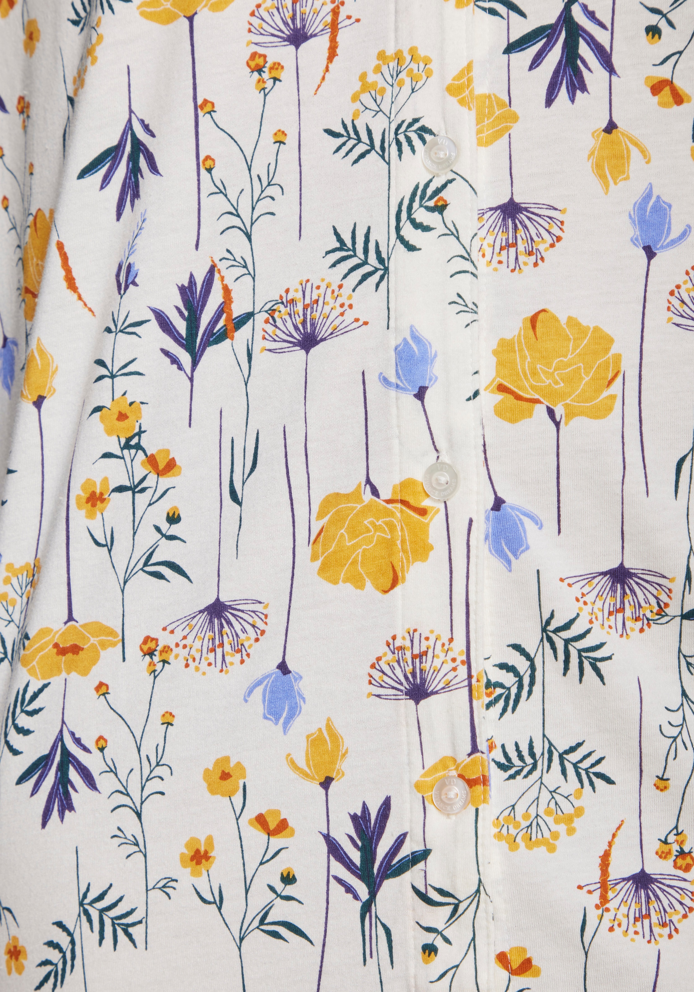 Vivance Dreams Nachthemd 1-teilig,  Brusttasche Mit schönem Muster