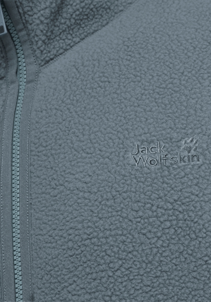 Jack Wolfskin Fleecejacke »LITE CURL FZ M« Atmungsaktiv, leicht, Übergangsjacke