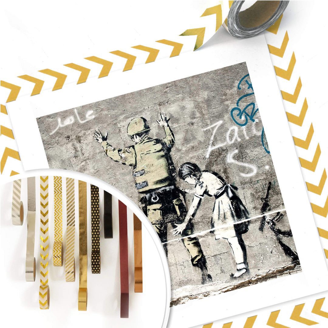 Wall-Art Poster »Graffiti Shop Bilderrahmen (1 Online und im ohne Soldat«, Menschen, Poster Mädchen OTTO Bilder St.)