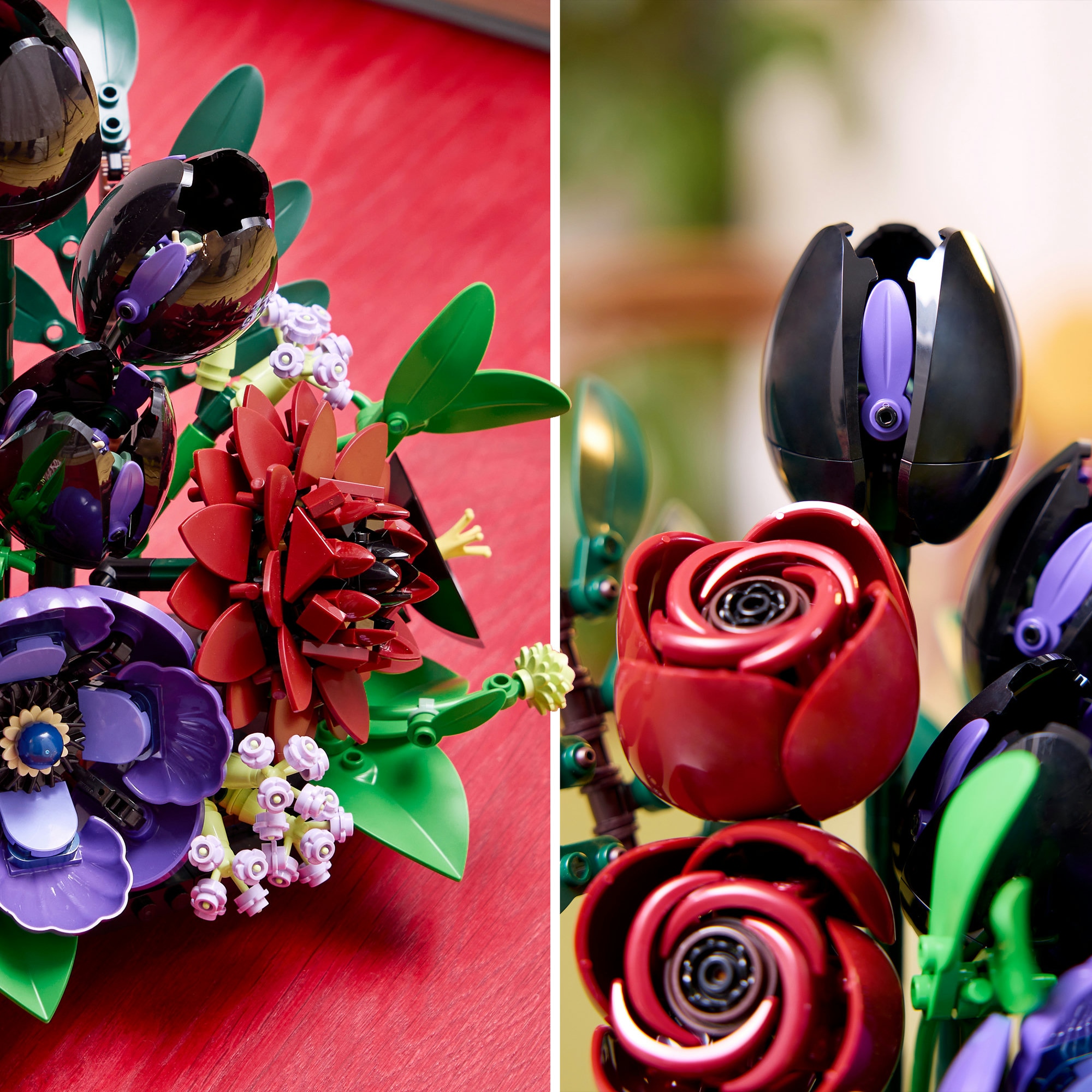 LEGO® Konstruktionsspielsteine »Dunkles Blumengesteck (11513), LEGO Botanicals« Made in Europe