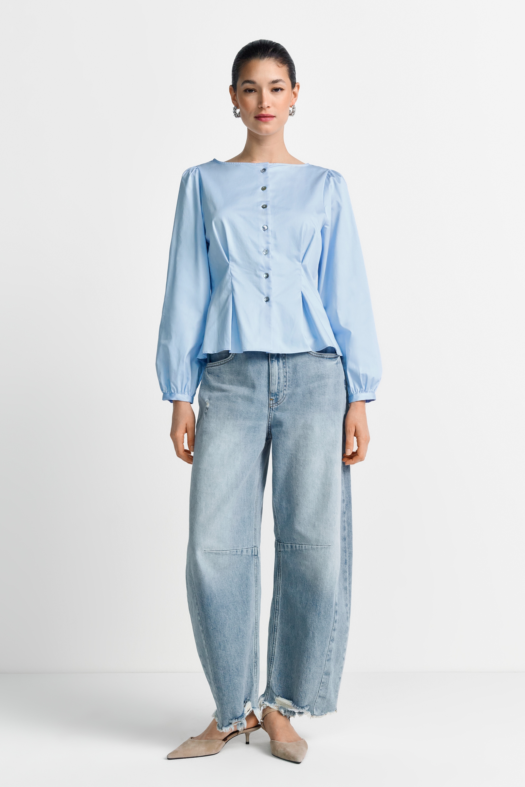 RICHROYAL Langarmbluse