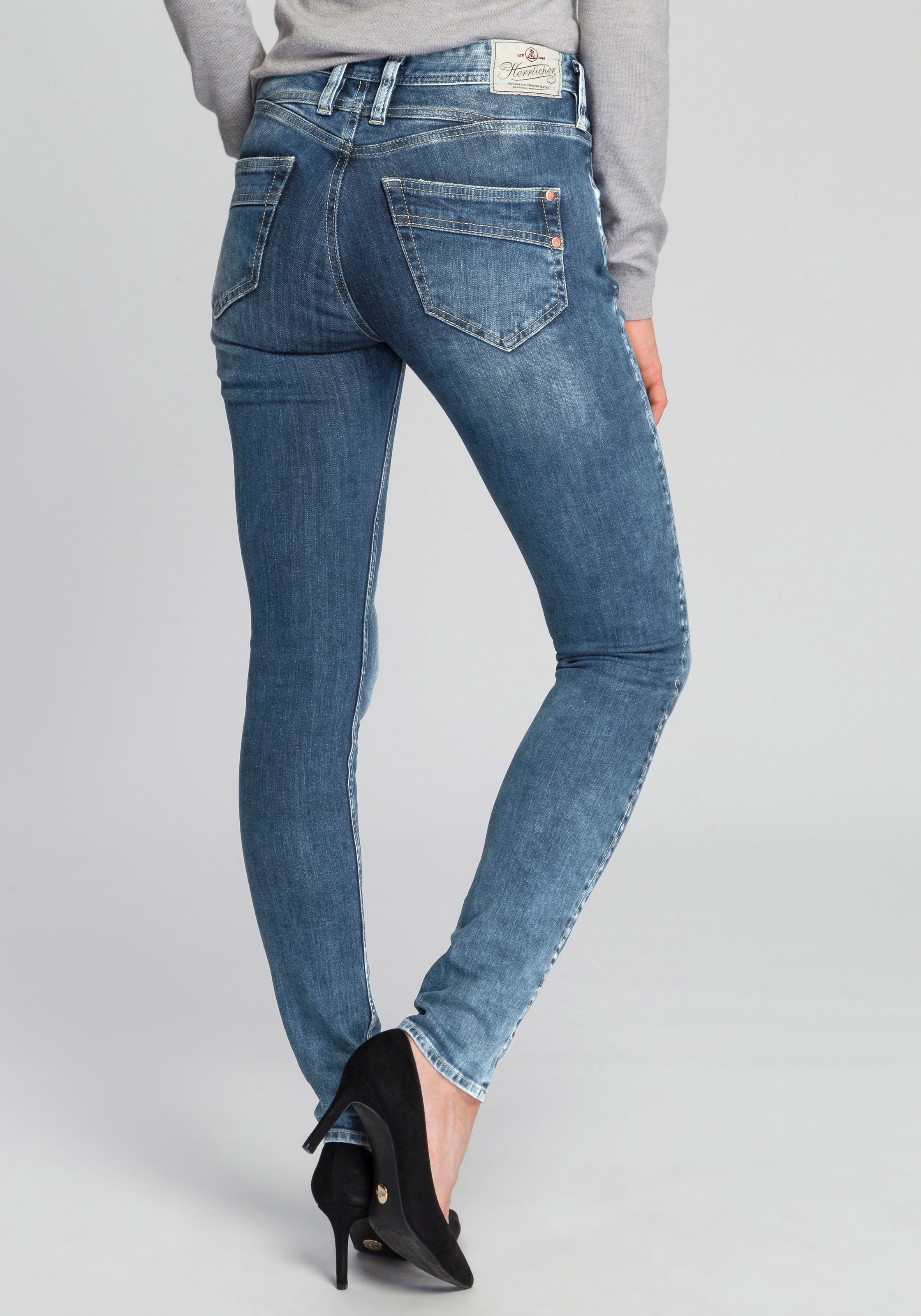 Herrlicher Slim Fit Jeans Radina Inspirierende Highlights Otto