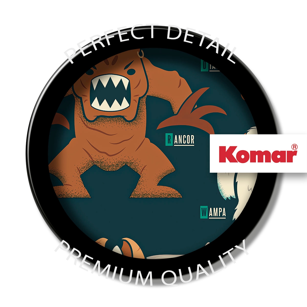 Komar Wandbild »Star Wars Hungry Monsters«, Disney, (Set, 1 St.), 30 x 40 cm (Breite x Höhe) - Kinderzimmer, Dekoration