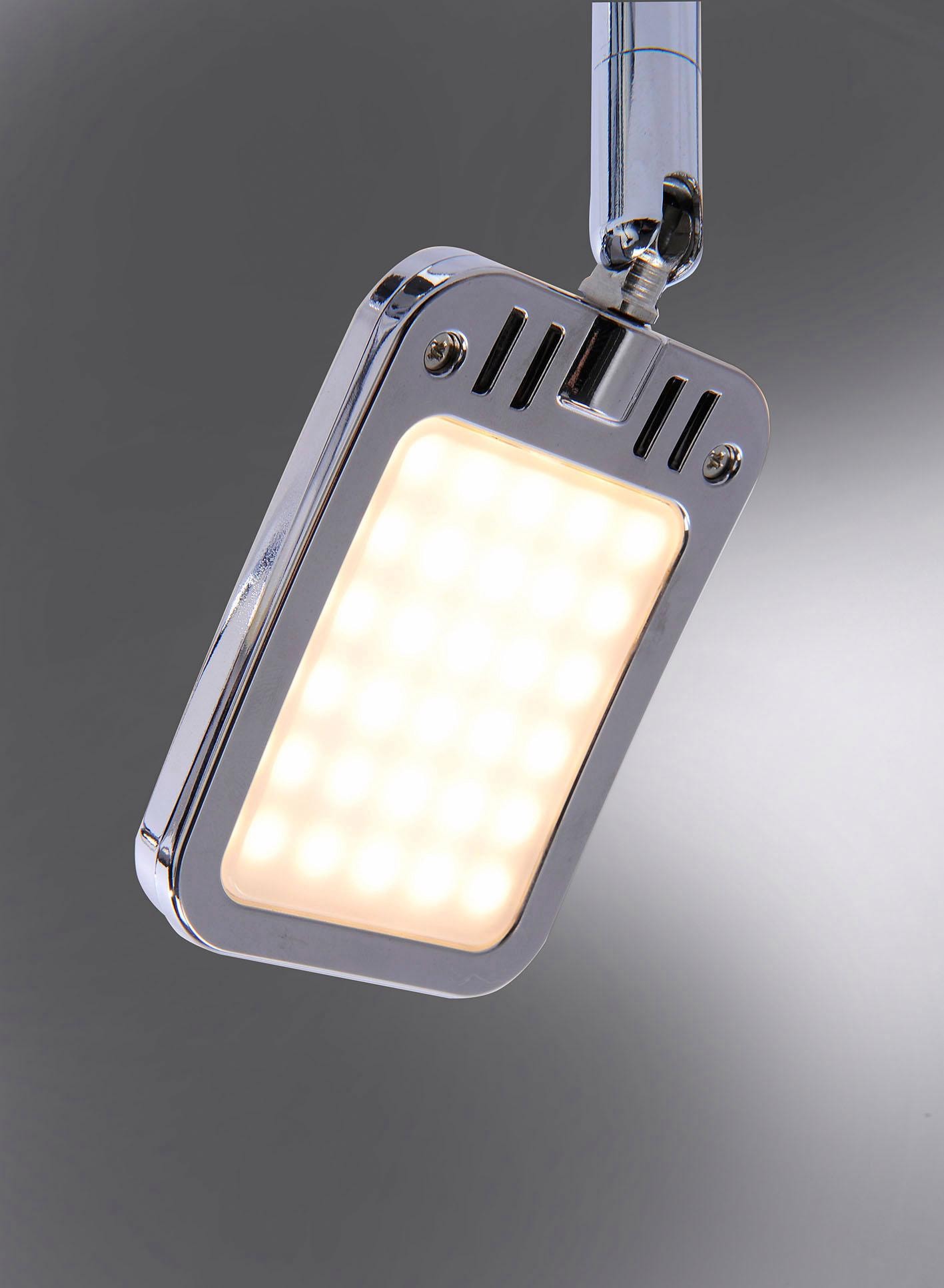 JUST LIGHT Deckenleuchte »WELLA« LED-Board 1 Stk. Warmweiß auch als Wandleuchte geeignet