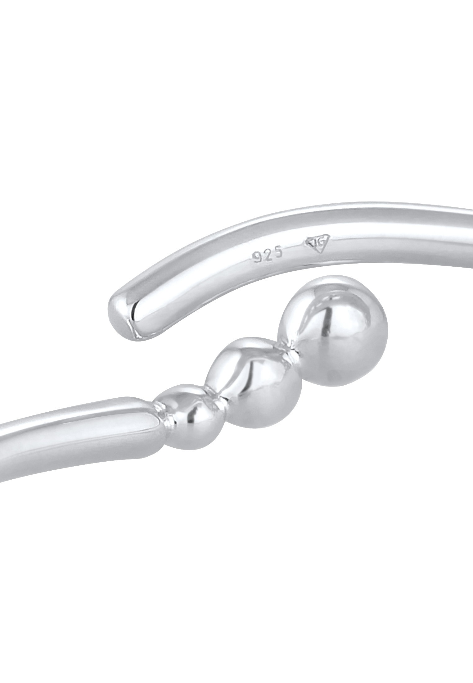 Elli Armreif »Armband Armreif Kristalle Elegant 925 Silber«