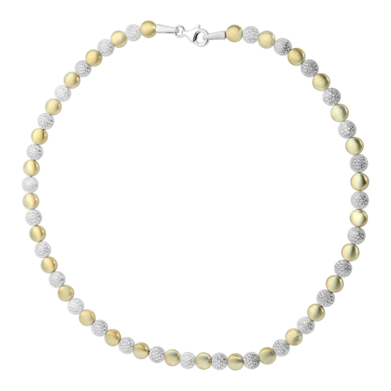 Adelia´s Edelstahlkette »Adelia's Damen 925 Silber Halskette mit Zirkonia 45 cm«