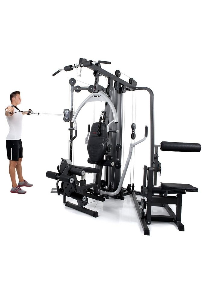 Finnlo by Hammer Kraftstation »Autark 6600«, 20 Gewichtsblöcke, (Butterflystange, Latzug, Ruderfunktion und mehr), multifunktionale Fitnessstation, max. Trainingsgewicht 110 kg