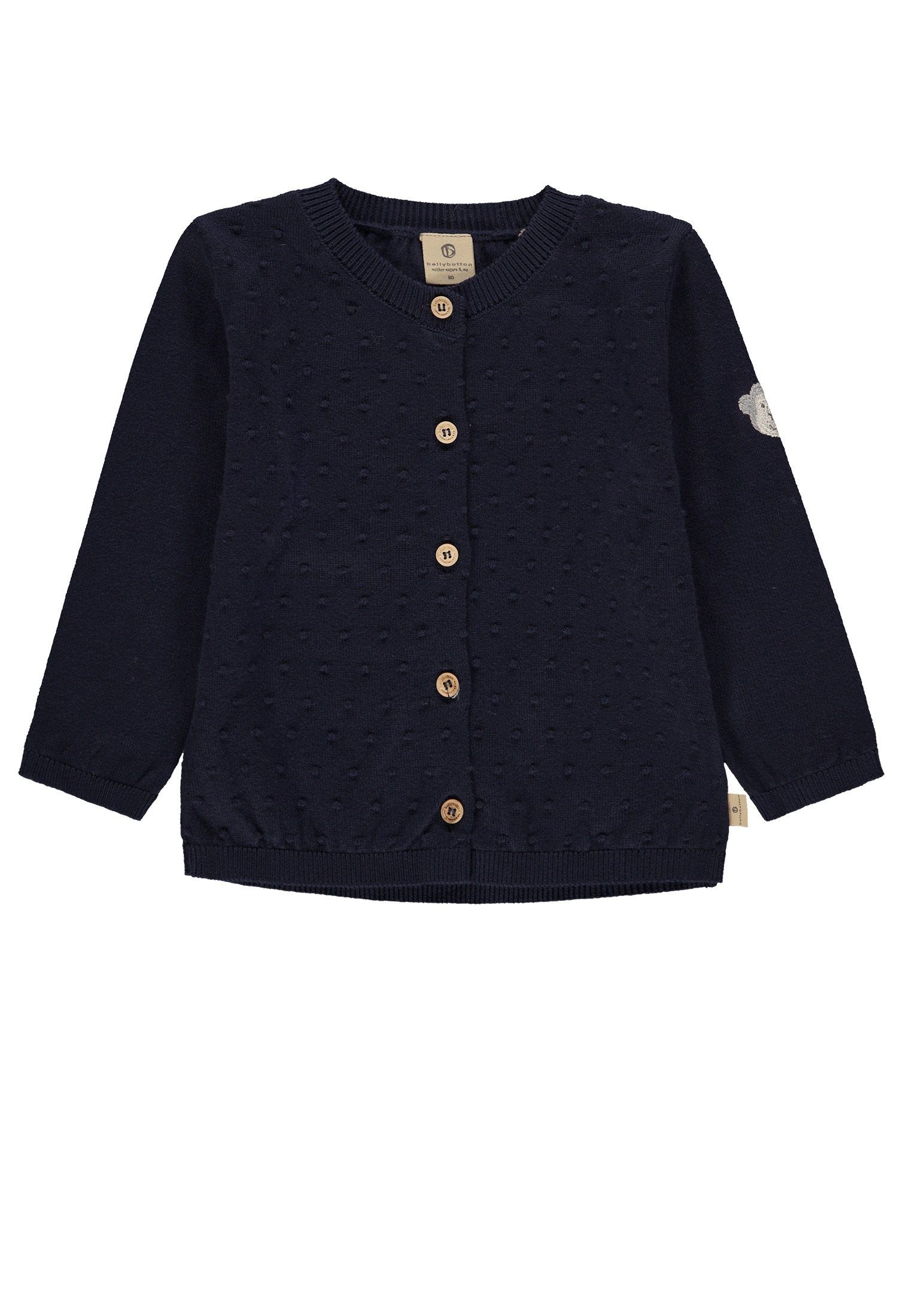 Bellybutton Strickjacke »Pünktchen«, Strickjacke Feinstrick
