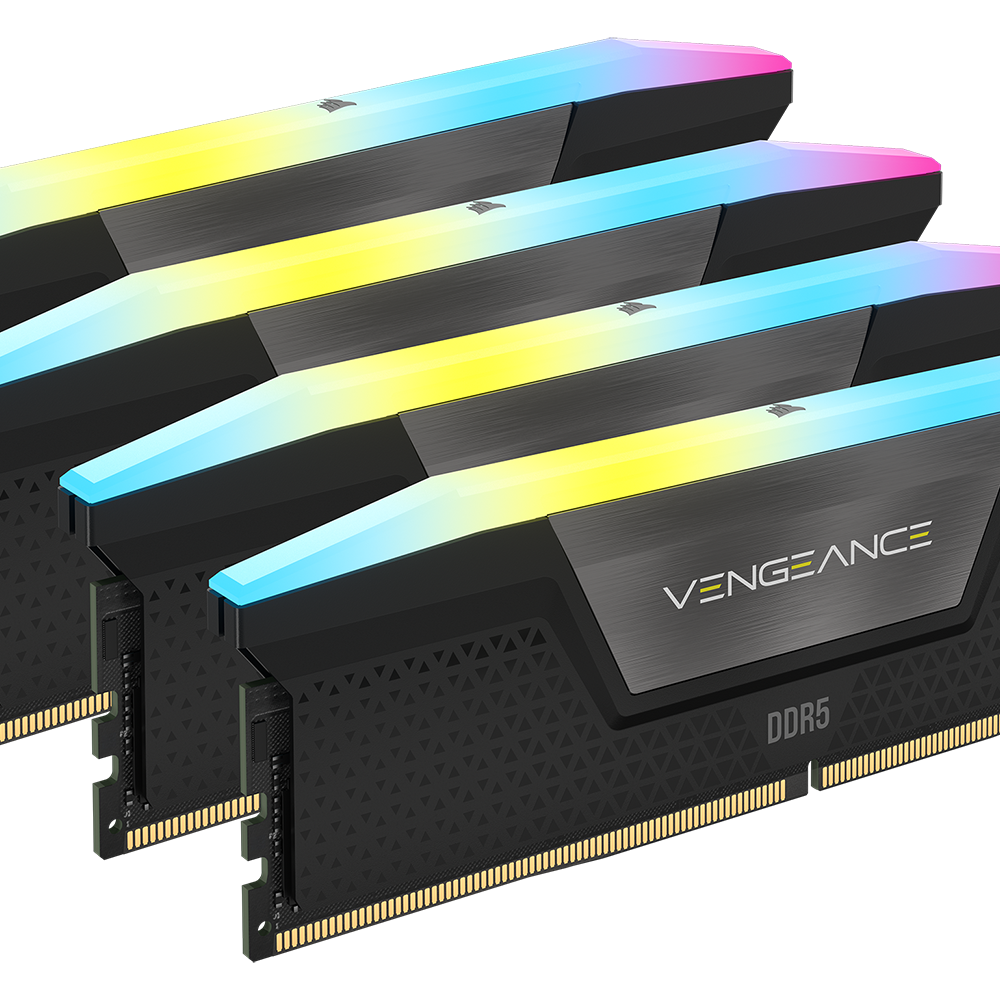 Corsair PC-Arbeitsspeicher »VENGEANCE RGB DDR5 Memory«, Kundenspezifische Leistungs-PCB