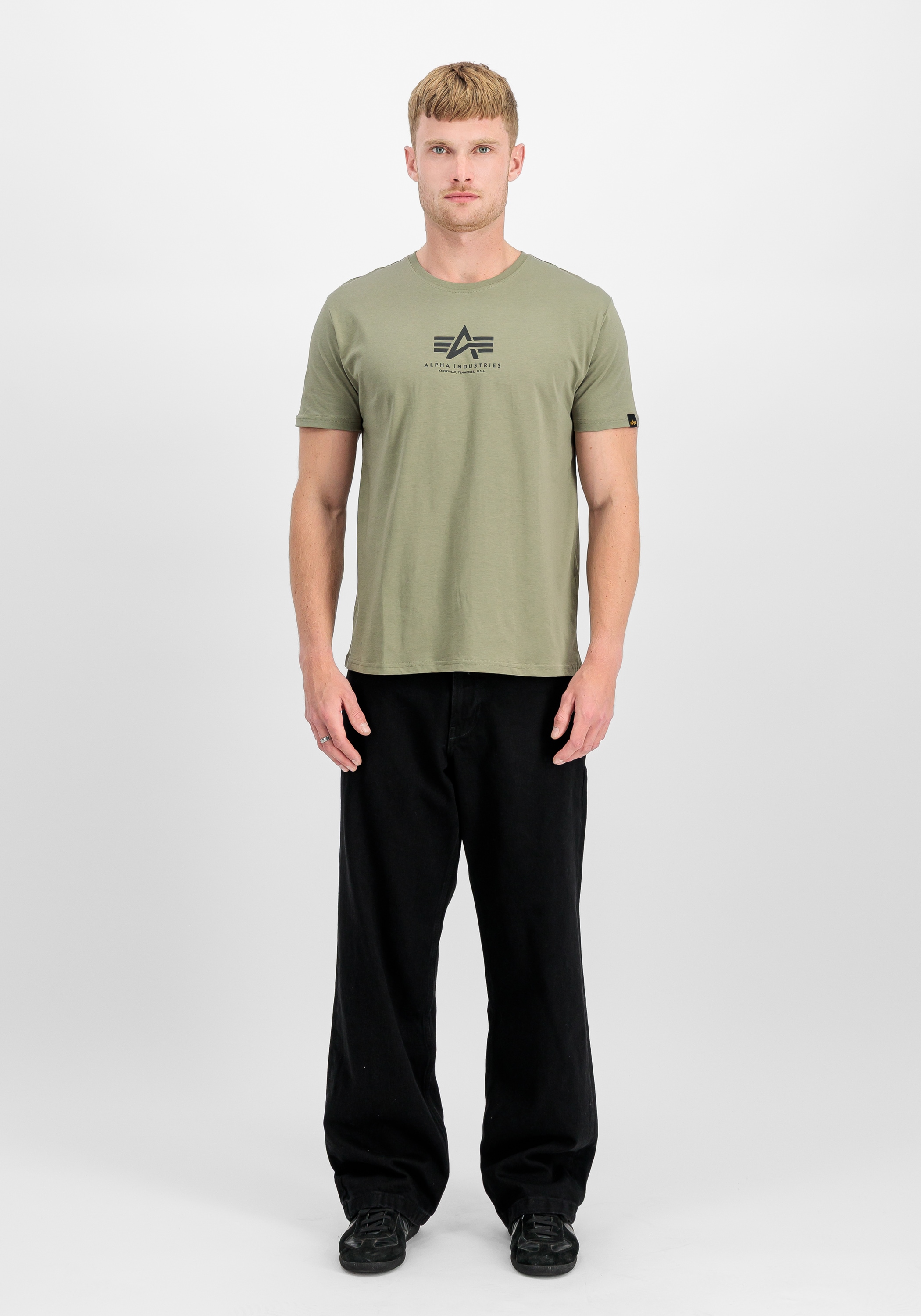 Alpha Industries T-Shirt »Alpha Industries Men - T-Shirts Basic T-Shirt ML«