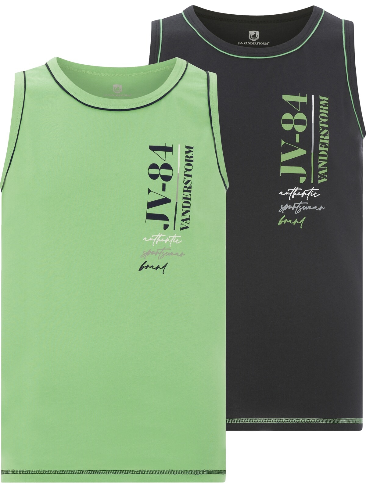 Jan Vanderstorm Muskelshirt »Doppelpack Tanktop FINDOWIN«