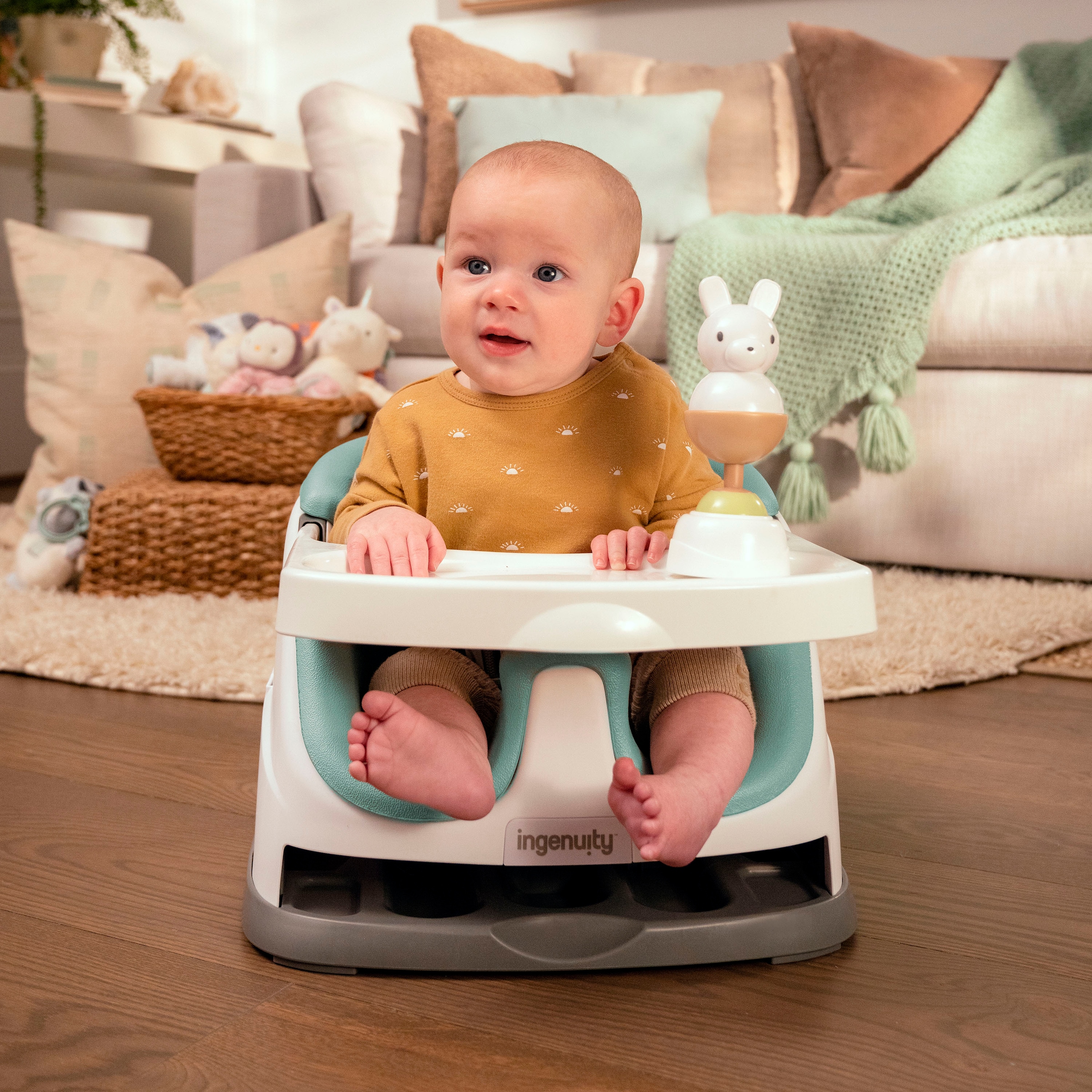 ingenuity Tischsitz »Baby Base 2-in-1™ Seat – Mist™«