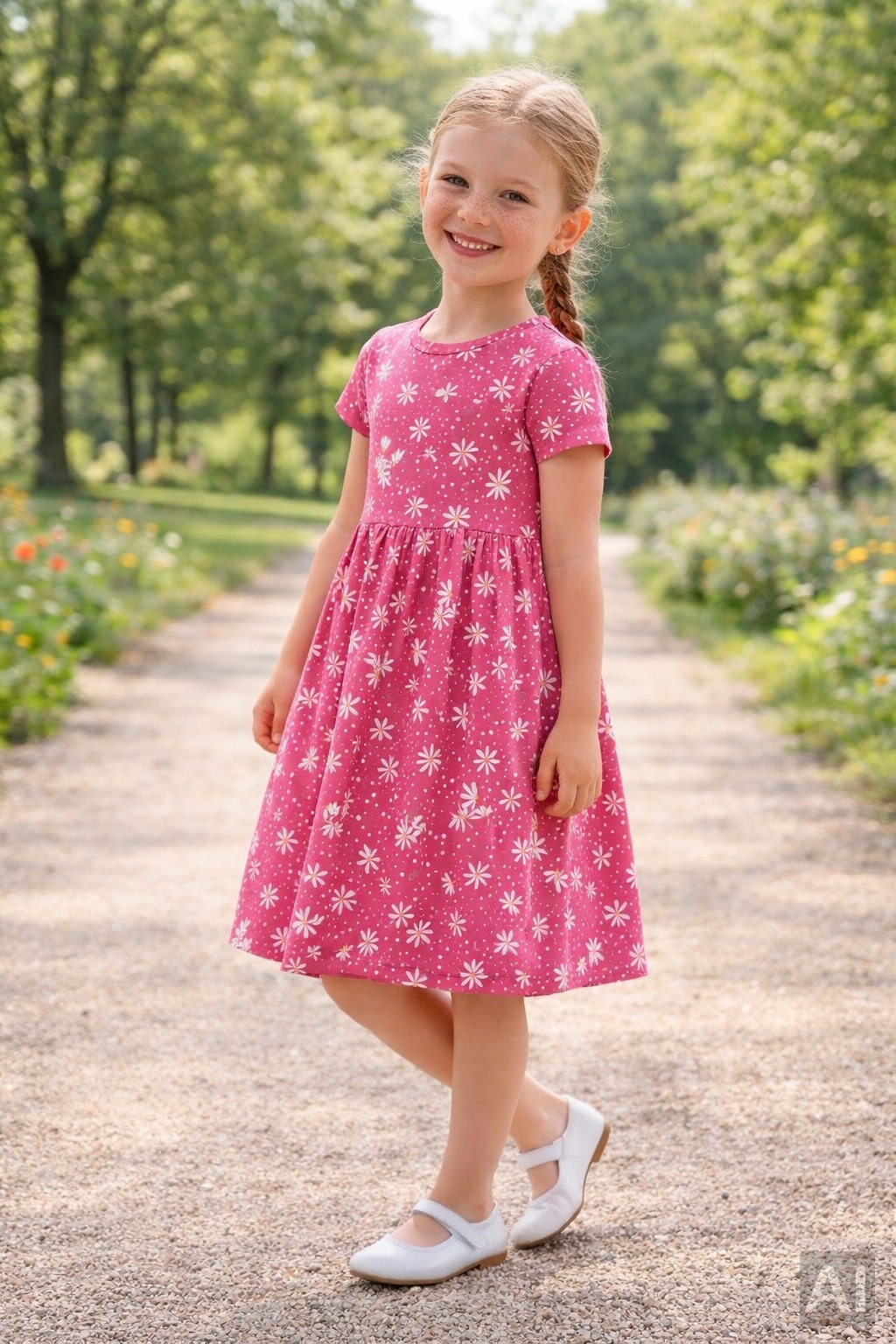 happy girls Jerseykleid