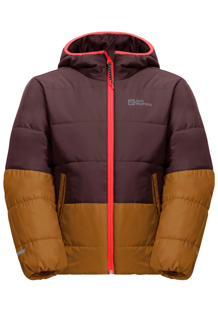 Jack Wolfskin Outdoorjacke »TWO HILLS INS JACKET K«, mit Kapuze
