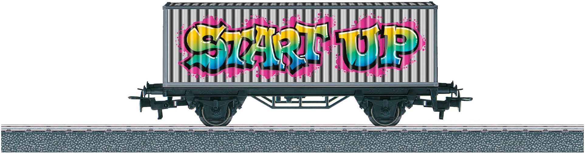 Güterwagen »Märklin Start up - Containerwagen Graffiti - 44831«, Made in Europe