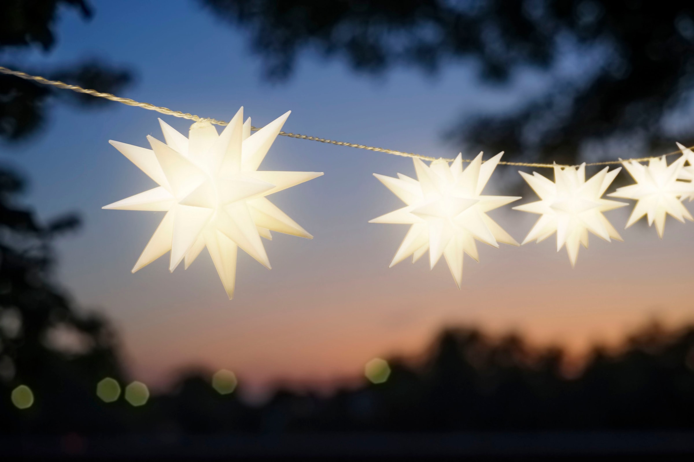 my home LED-Lichterkette »Dion, Weihnachtsbeleuchtung mit 10 OTTO für Timer, Außenbereich mit Online St.- Weihnachtsdeko Sternen«, geschützen flammig, den Shop im