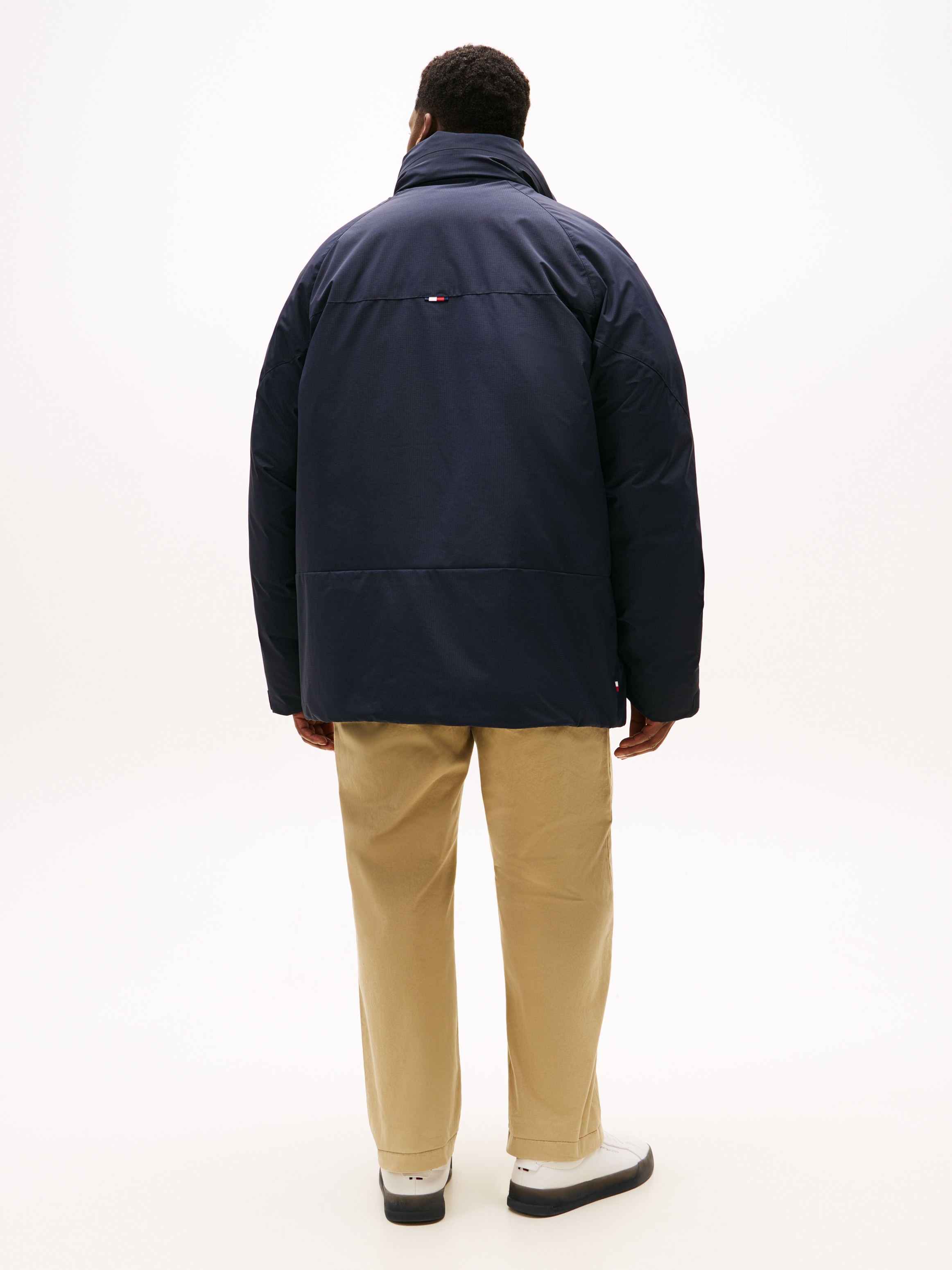 Tommy Hilfiger Big & Tall Funktionsjacke »PADDED JACKET«, ohne Kapuze, Winterjacke, Outdoorjacke, Steppmantel; Große Größen
