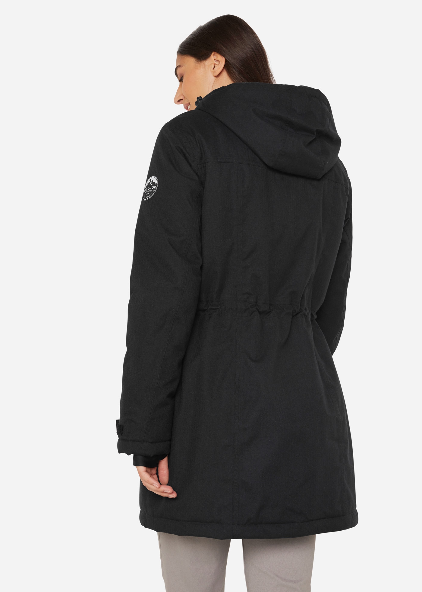 bonprix Funktionsparka »wasserdichte Funktions-Parka mit Teddyfleece in der Kapuze« mit Kapuze Winterjacke als wasserdichter Funktions-Parka mit Teddyfleece