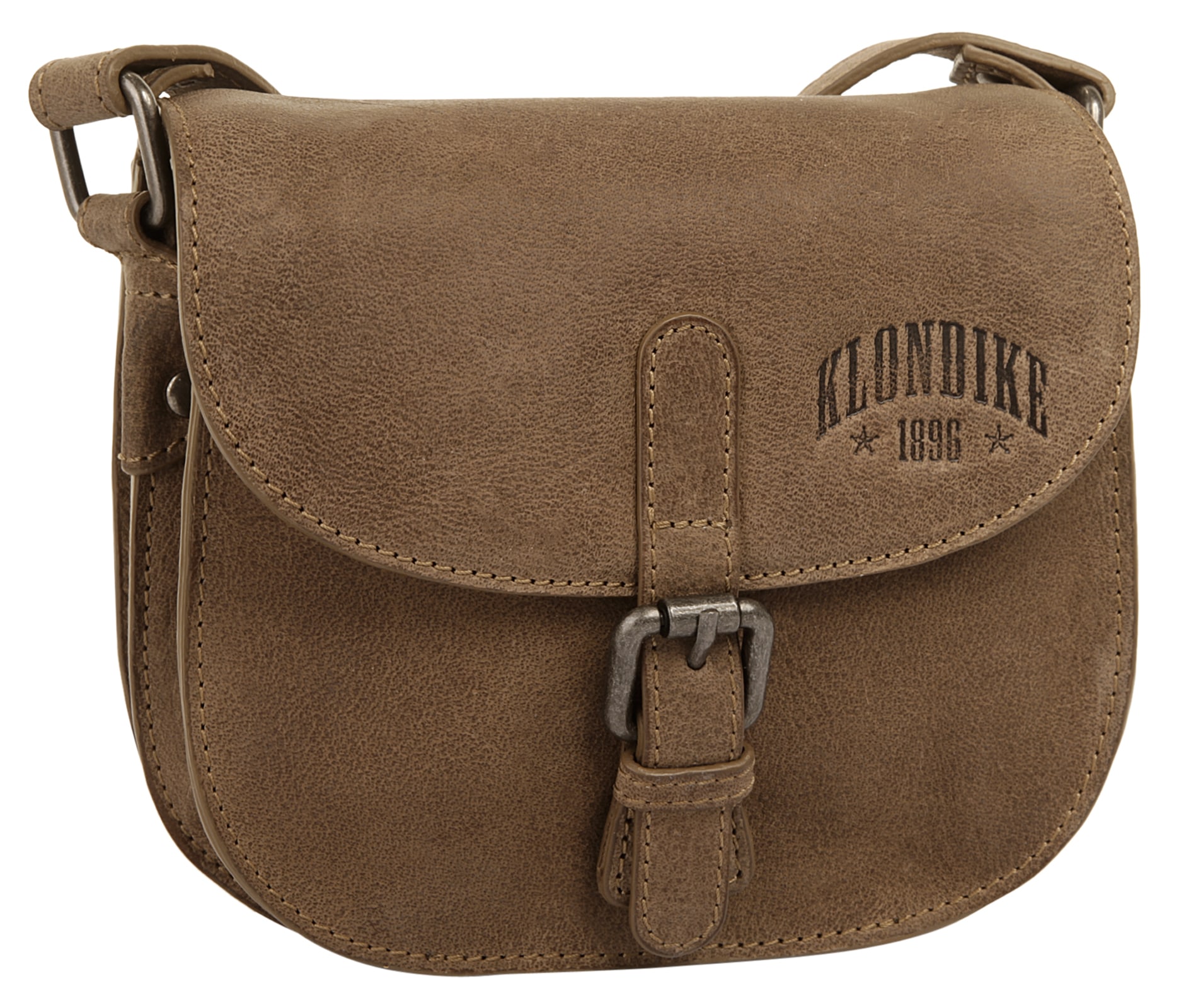 Klondike 1896 Umhängetasche »CAREY«, echt Leder