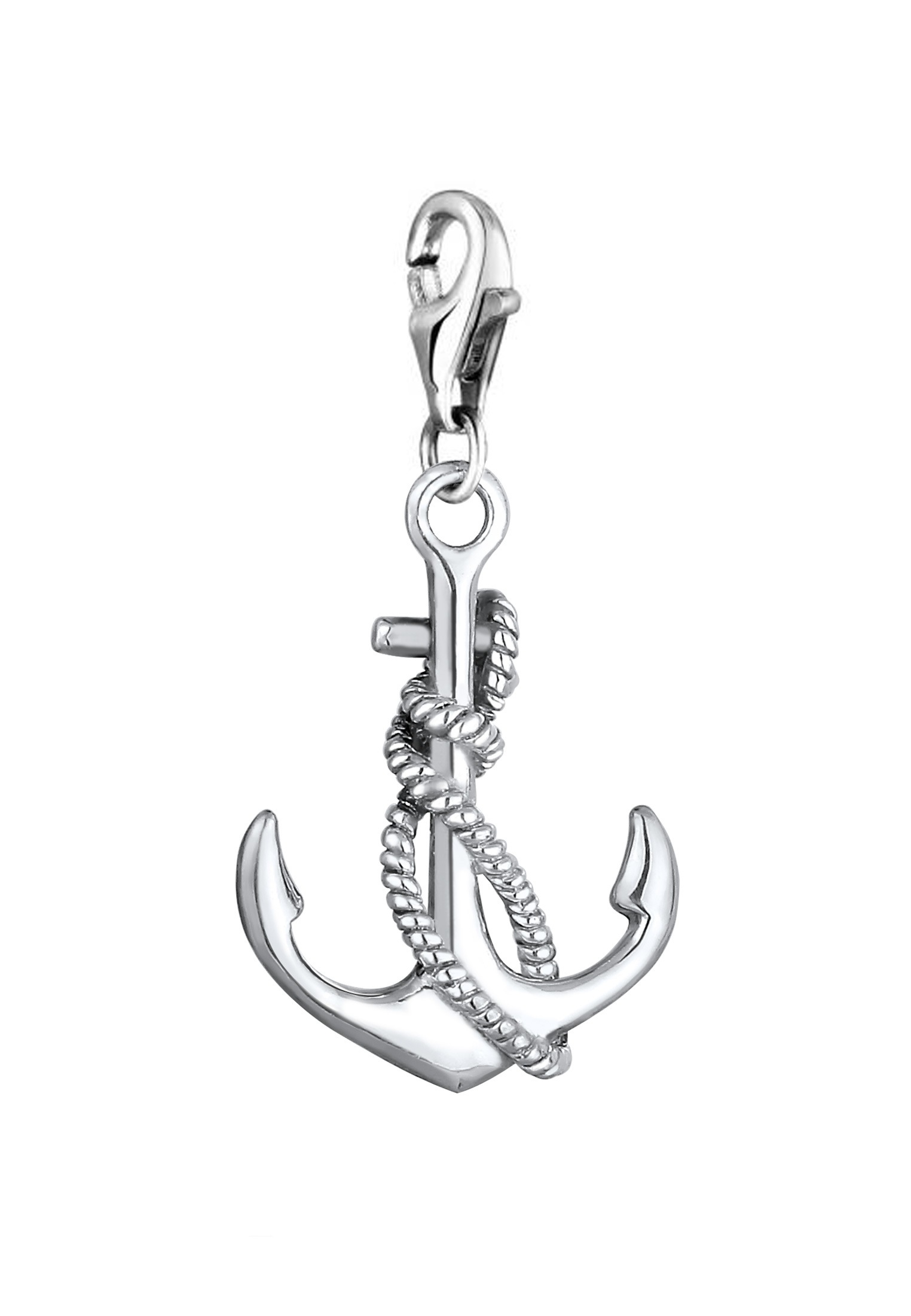 Nenalina Charm-Einhänger »Charm Anker Maritim Meer Trend Symbol 925 Silber«