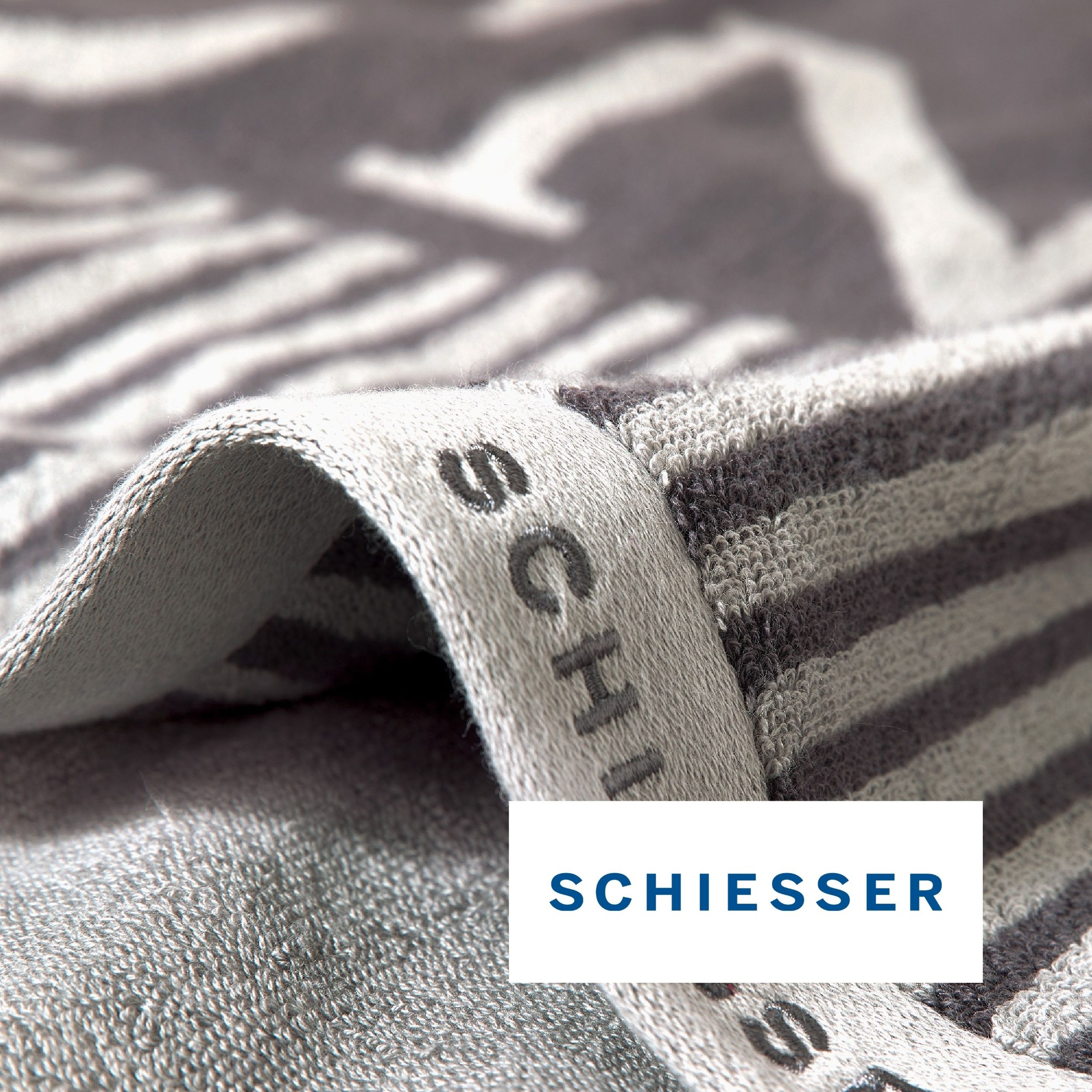 Schiesser Saunatuch »Rom aus garngefärbtem, kuschelweichem Baumwollfrottier« OEKO-TEX® MADE IN GREEN