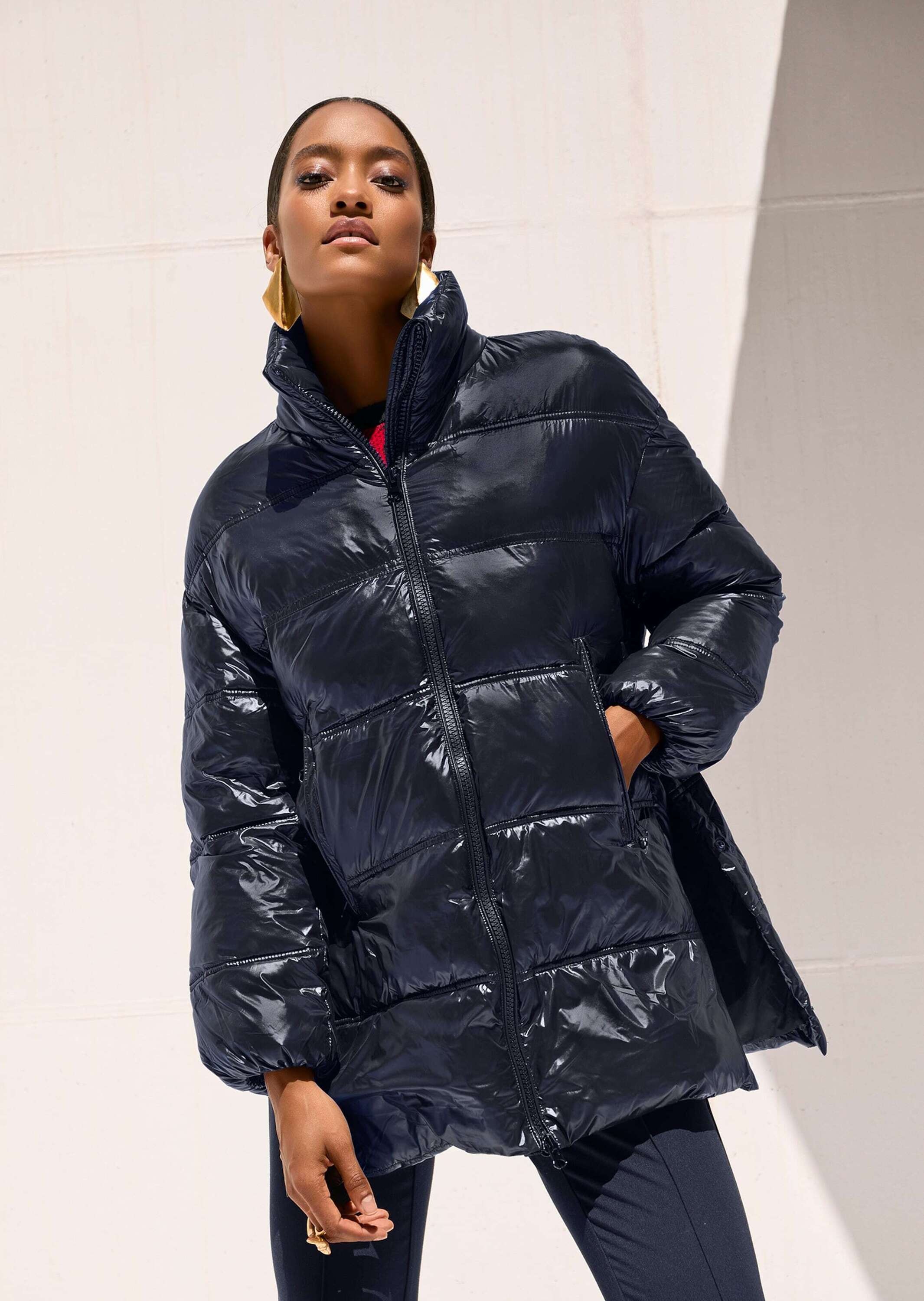 MADELEINE Kurzjacke »Steppjacke Steppjacke mit Stehkragen«