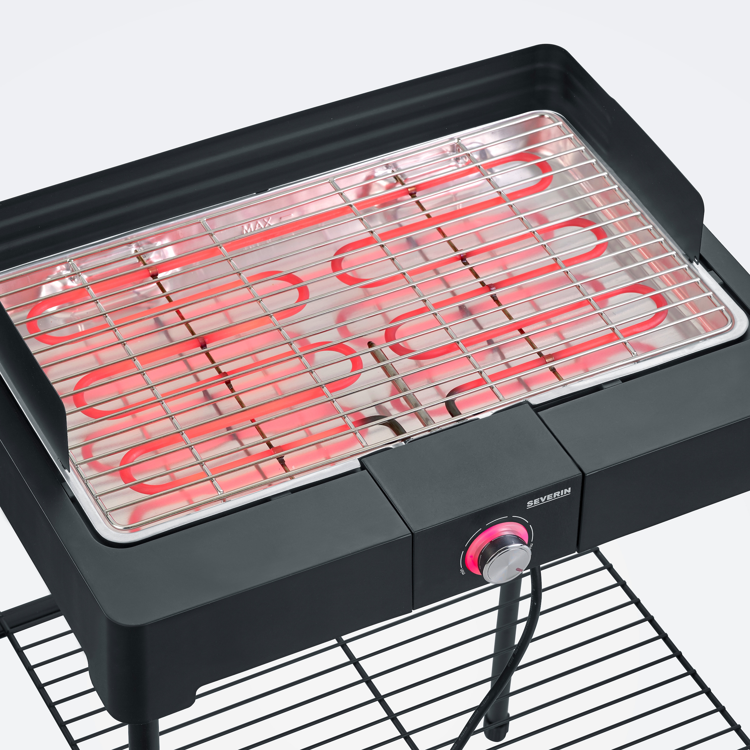 Severin Standgrill »PG 8566«, 2200 W, Elektrogrill mit Grillrost, als Stand- oder Tischgrill nutzbar