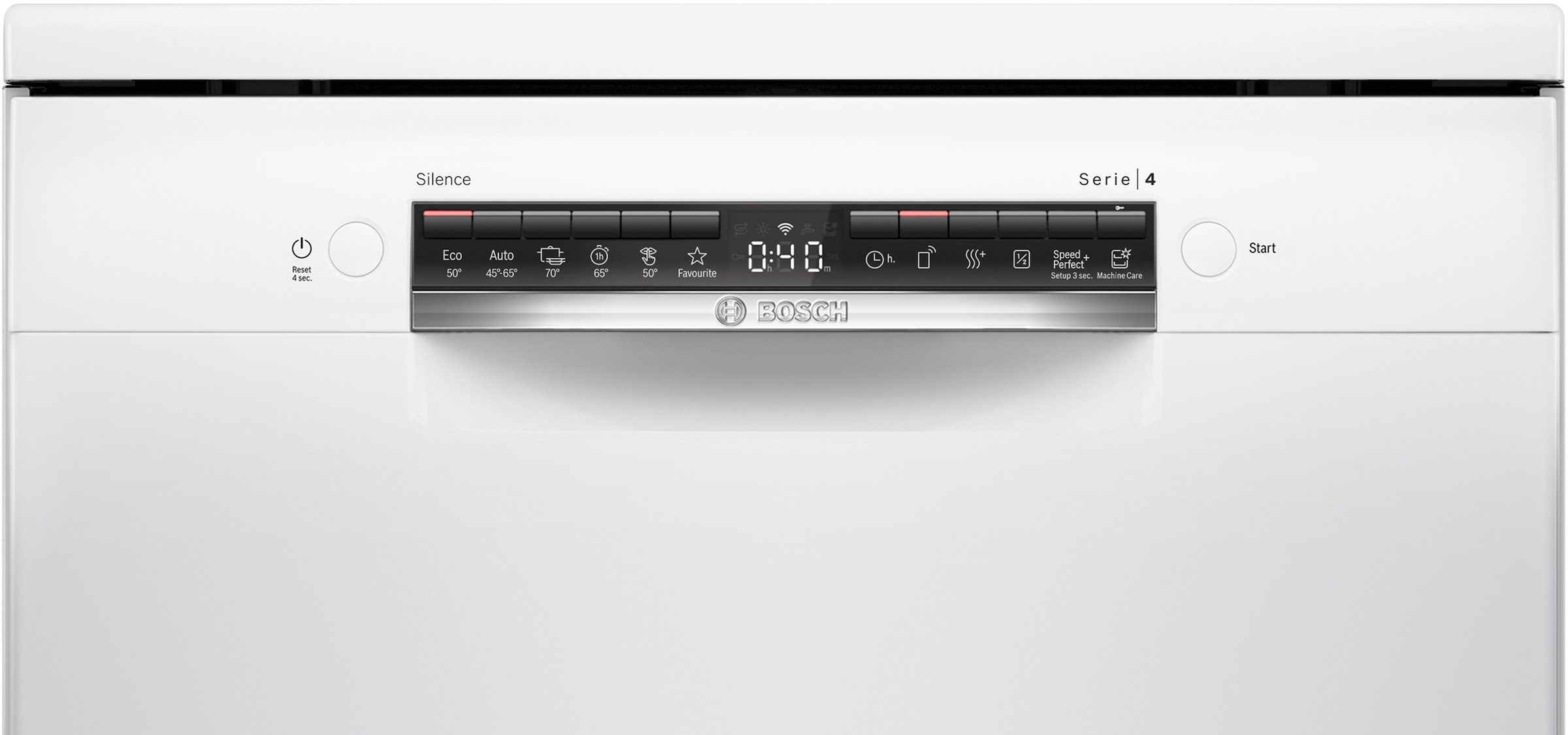 BOSCH Standgeschirrspüler Serie 4 »SMS4HTW16E« 13 tlg. Maßgedecke