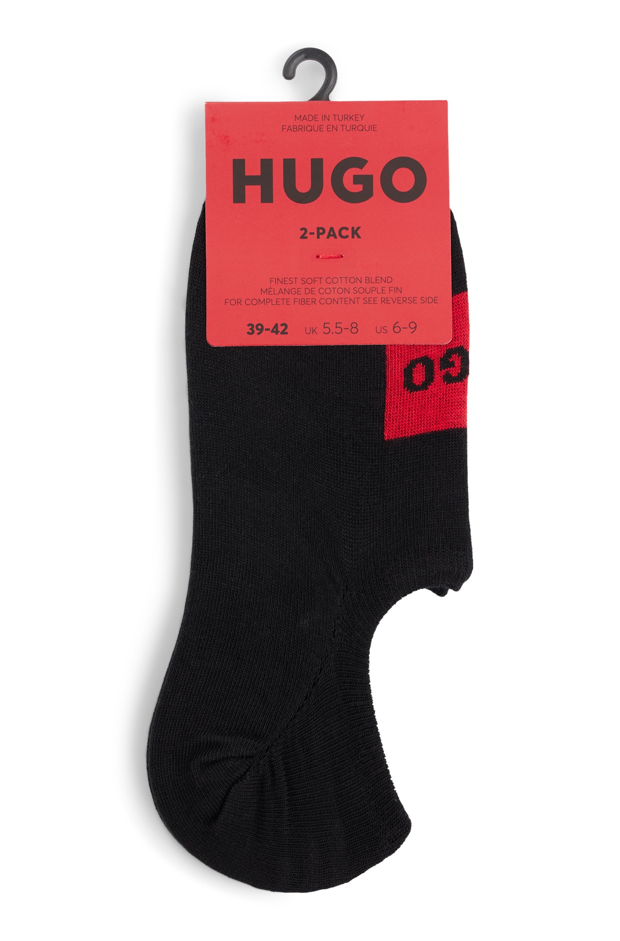HUGO Underwear Freizeitsocken »2P LOW CUT LABEL CC W«, (2 Paar)