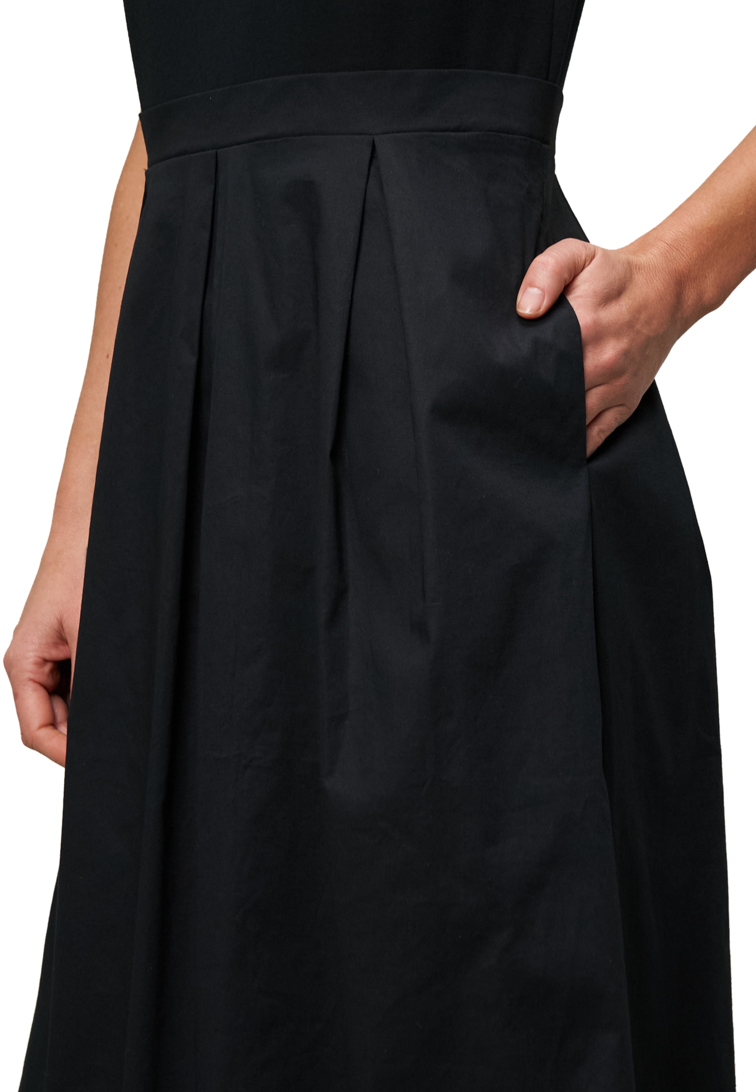 Zero Midikleid »Midikleid 2-in1-Optik ausgestellt«