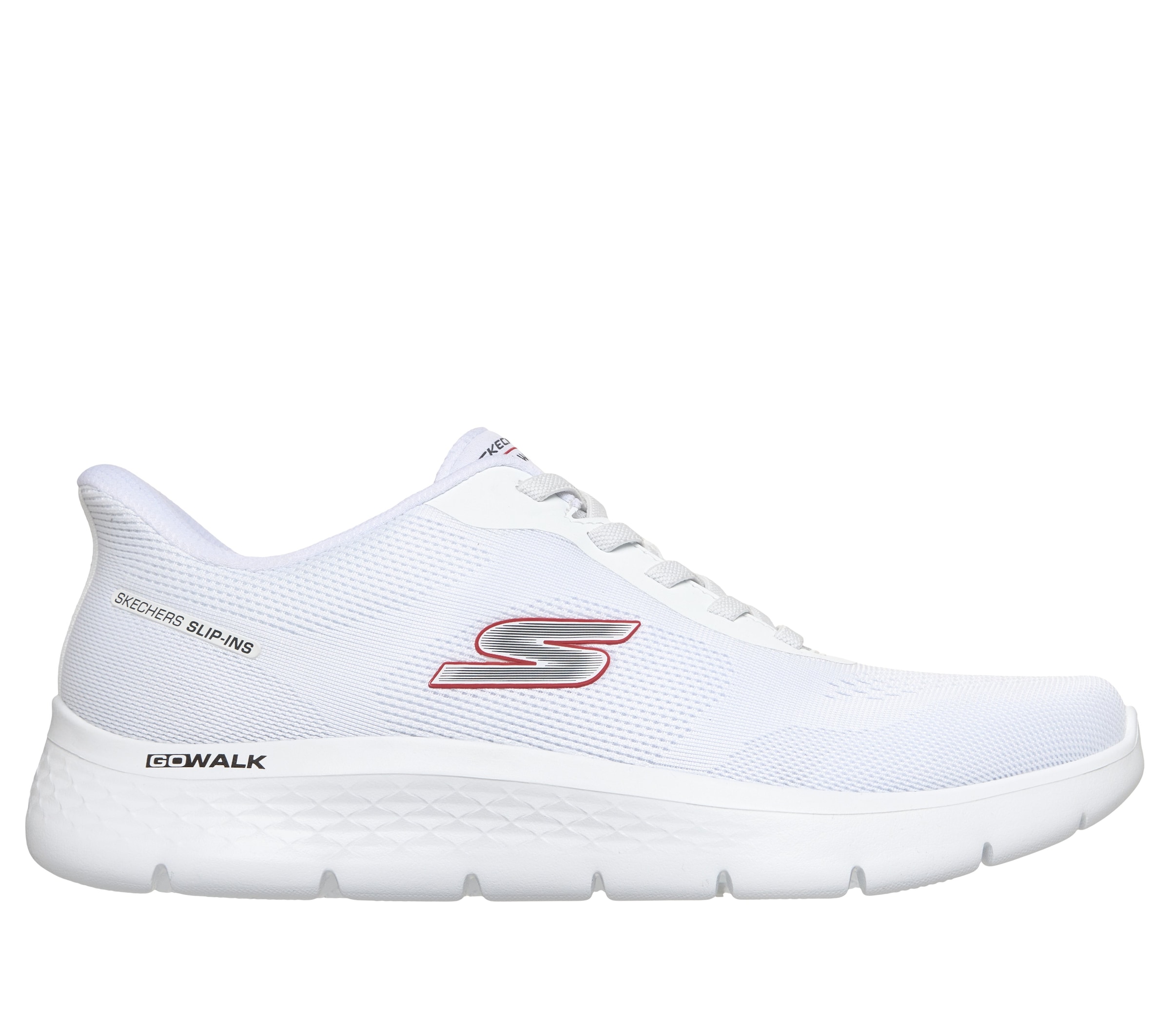 Skechers Slip-On Sneaker »GO WALK FLEX-MASTER«  Schlupfschuh, Halbschuh, Freizeitschuh mit elastischen Schnürsenkeln