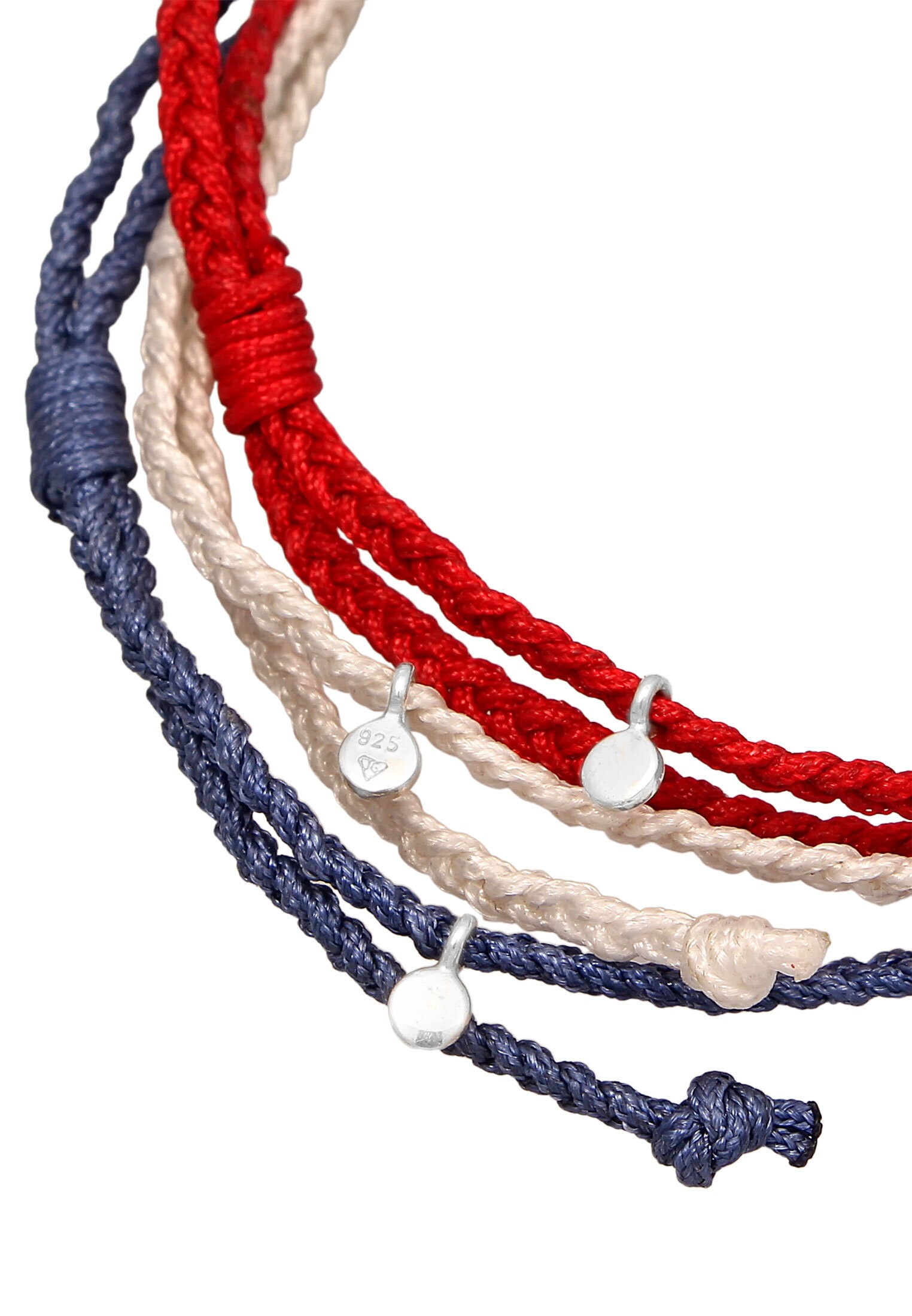 Elli Armketten Set »Armband Set 925 Sterling Silber Armband EM 2024 Fußball«