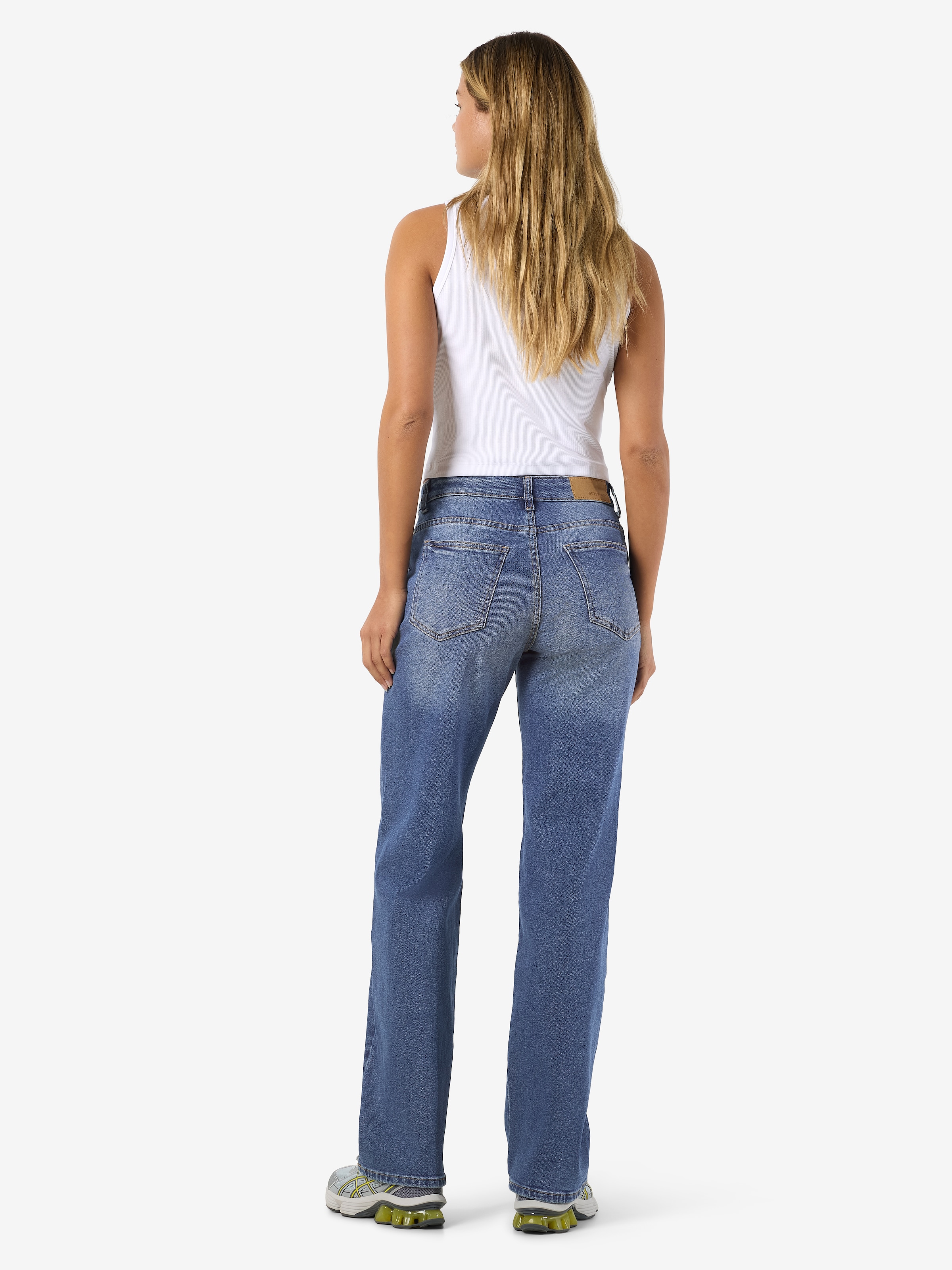 Noisy may Weite Jeans »NMYOLANDA NW WIDE JEANS AZ308MB FWD NOOS« extra lang