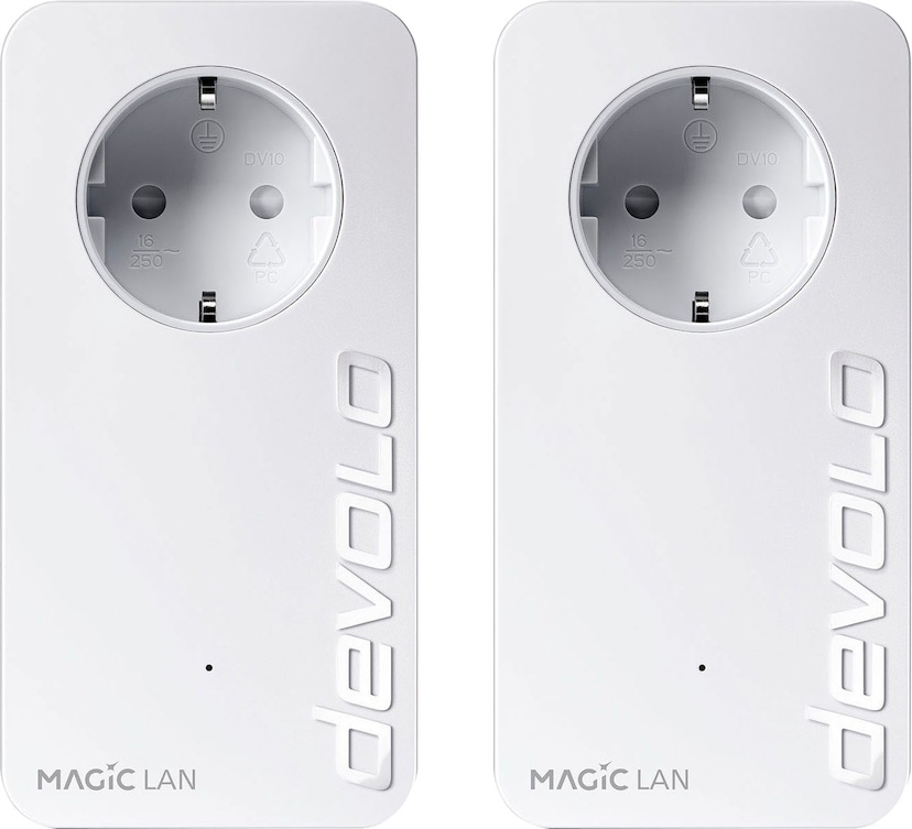 DEVOLO WLAN-Router »Magic 1 WiFi ac Starter Kit (1200Mbit, Powerline +  WLAN, 3x LAN, Mesh)« jetzt kaufen bei OTTO