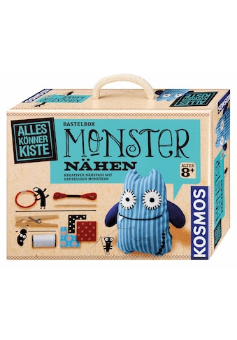 Kosmos Kreativset »AllesKönnerKiste Monster nähen«, (Set), Made in Germany kaufen