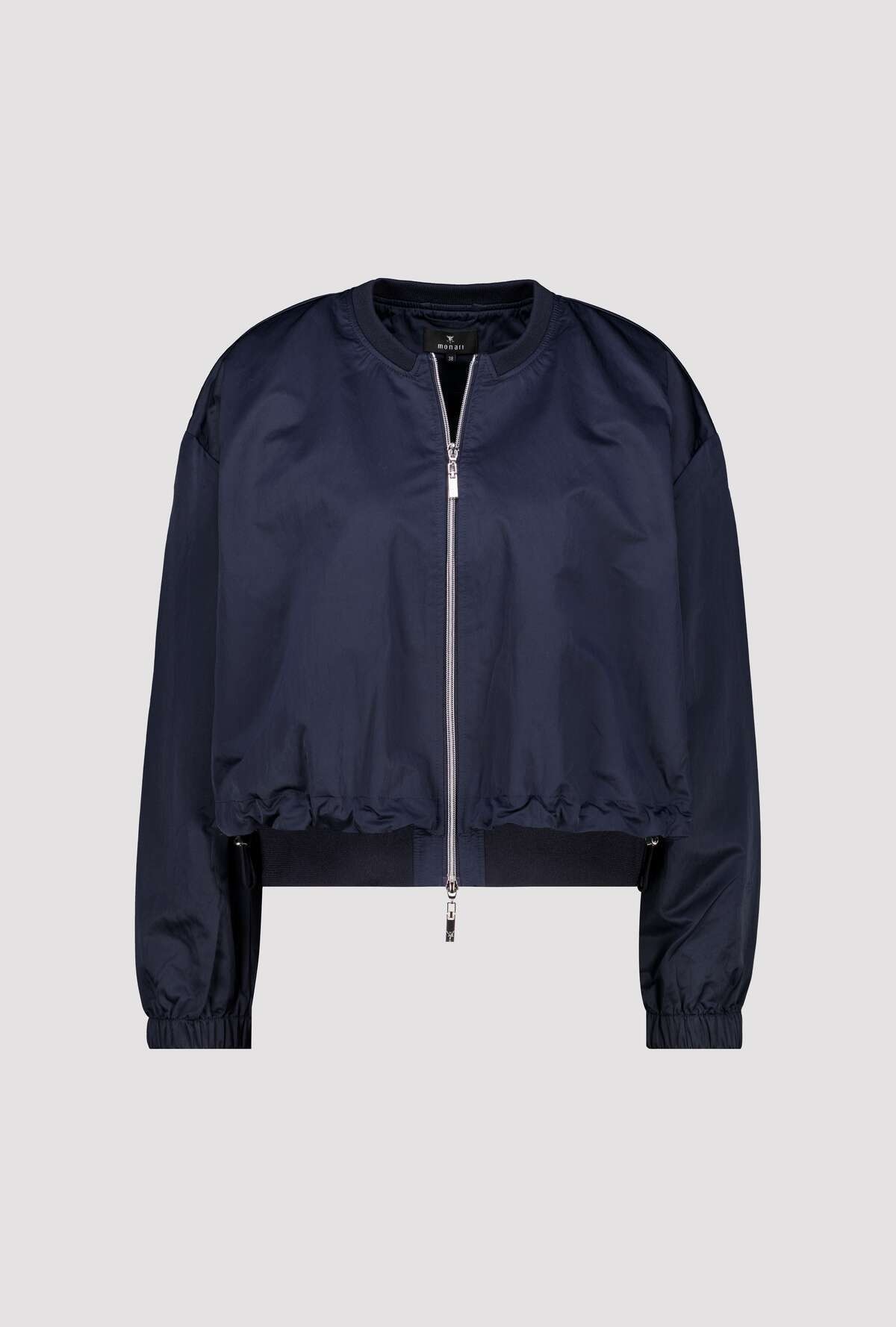 Monari Kurzjacke ohne Kapuze Regular fit mit Rundhalsausschnitt