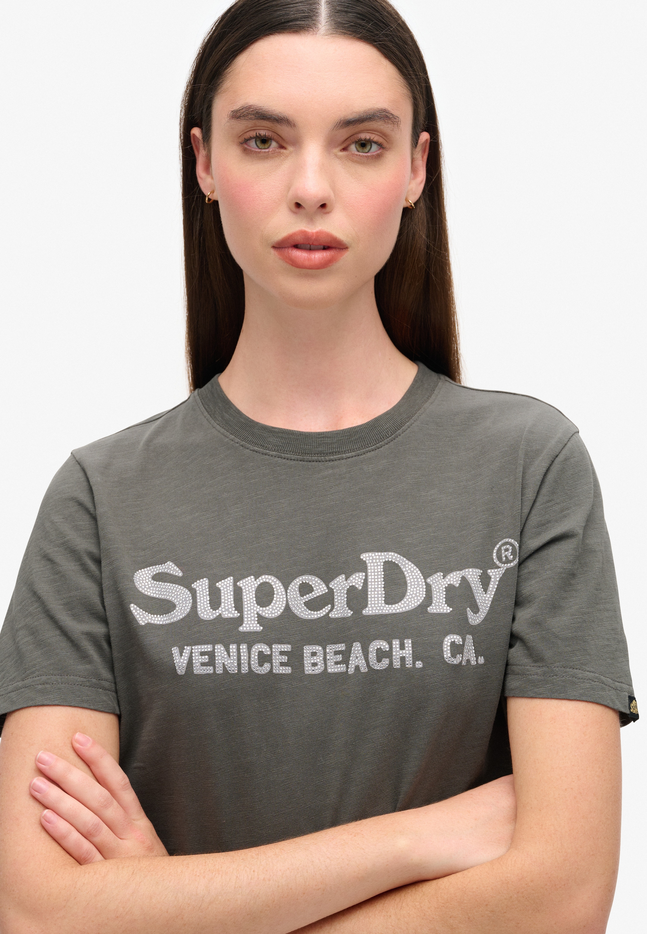 Superdry T-Shirt »METALLIC VENUE RELAXED TEE«